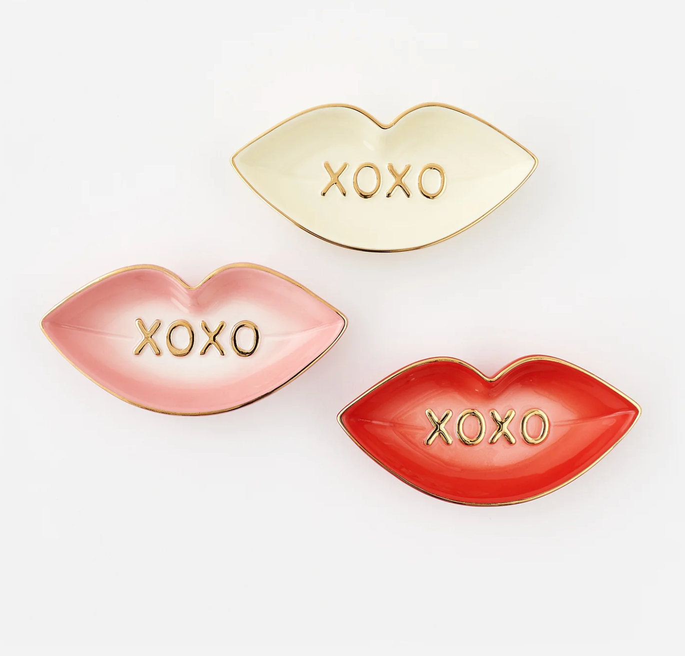 Lip Trinket Dish, s/3