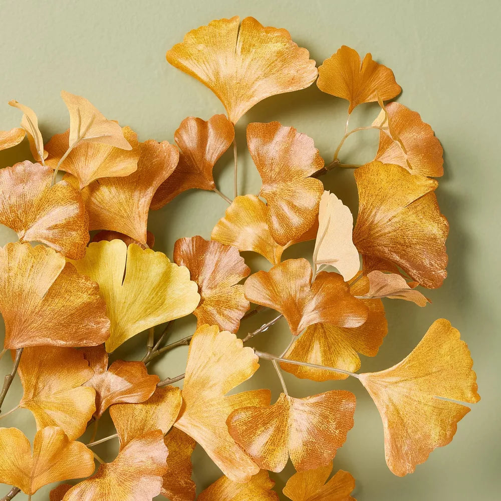 Yellow Gingko Stem (25"), s/2