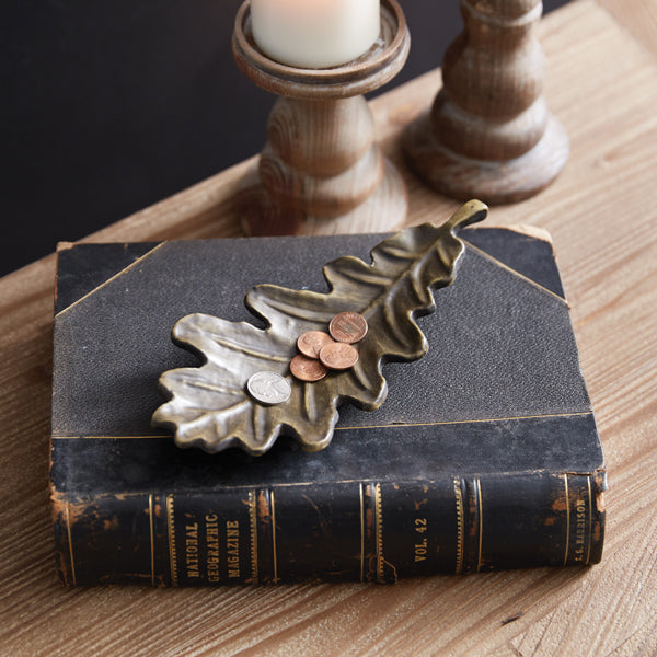OAK LEAF TRINKET DISH
