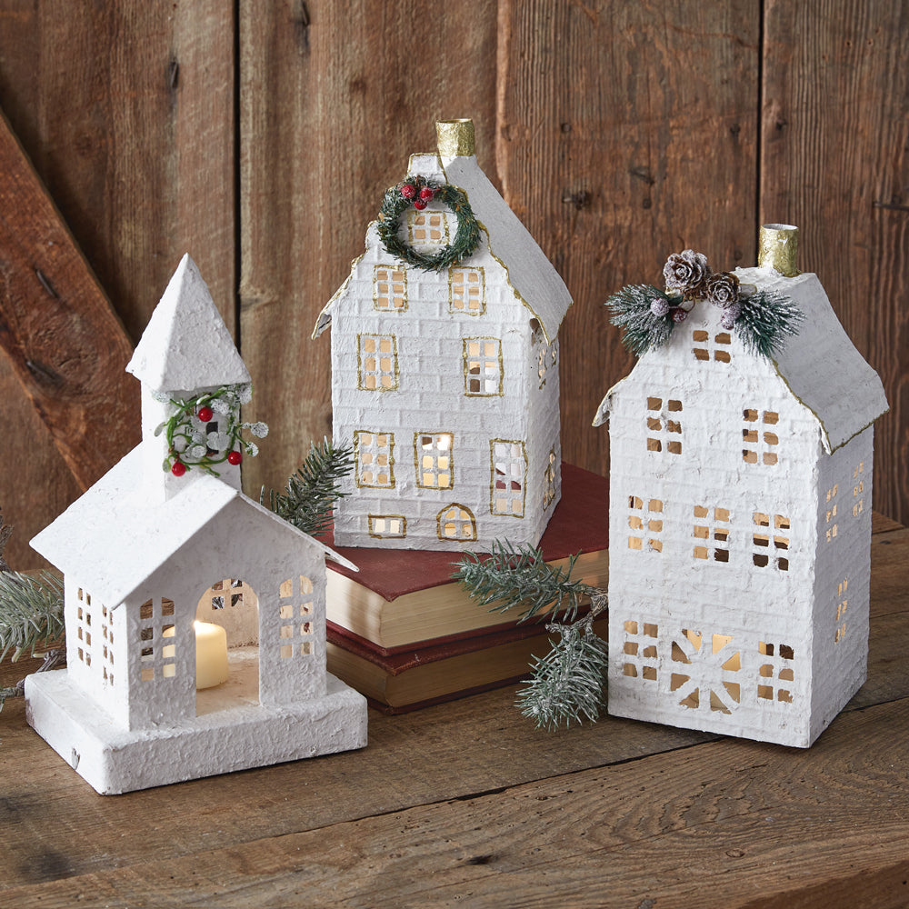 SNOWY MANOR LUMINARY