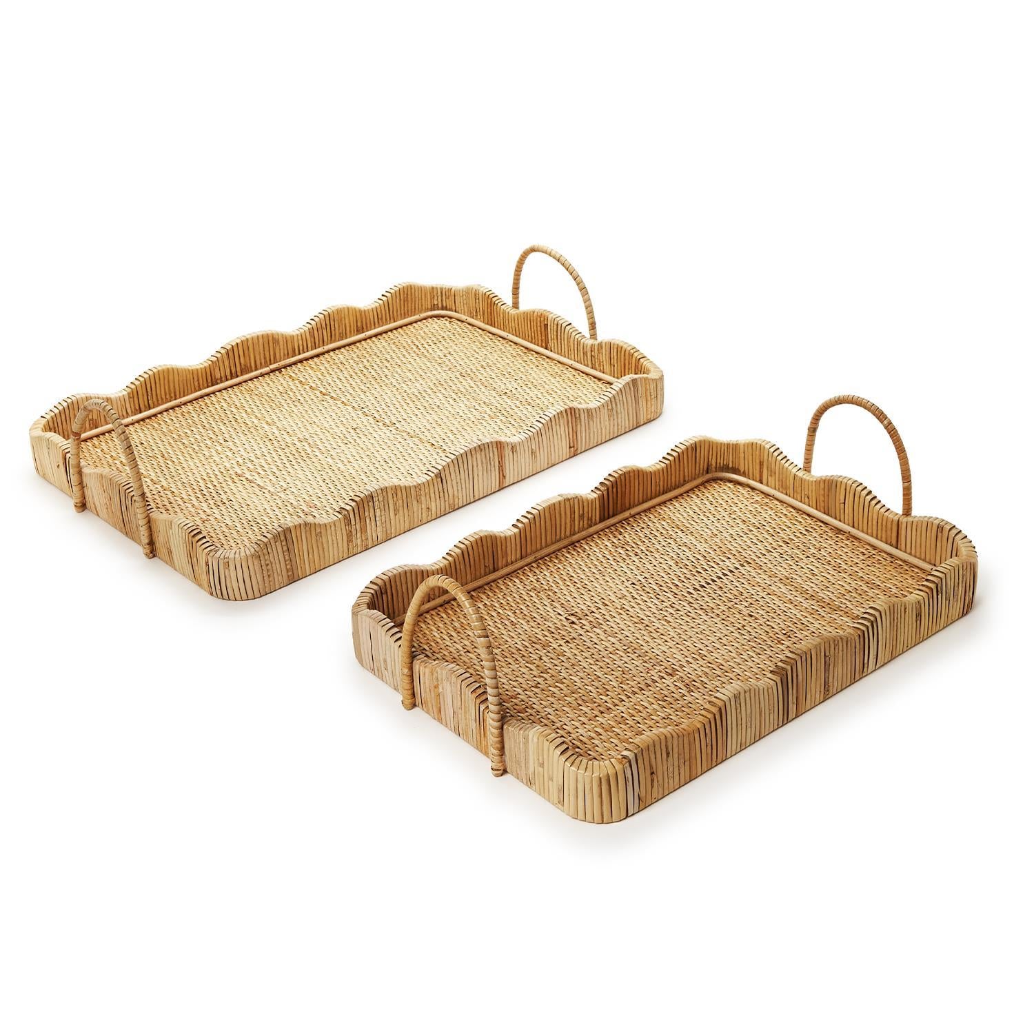 Scalloped Edge Tray