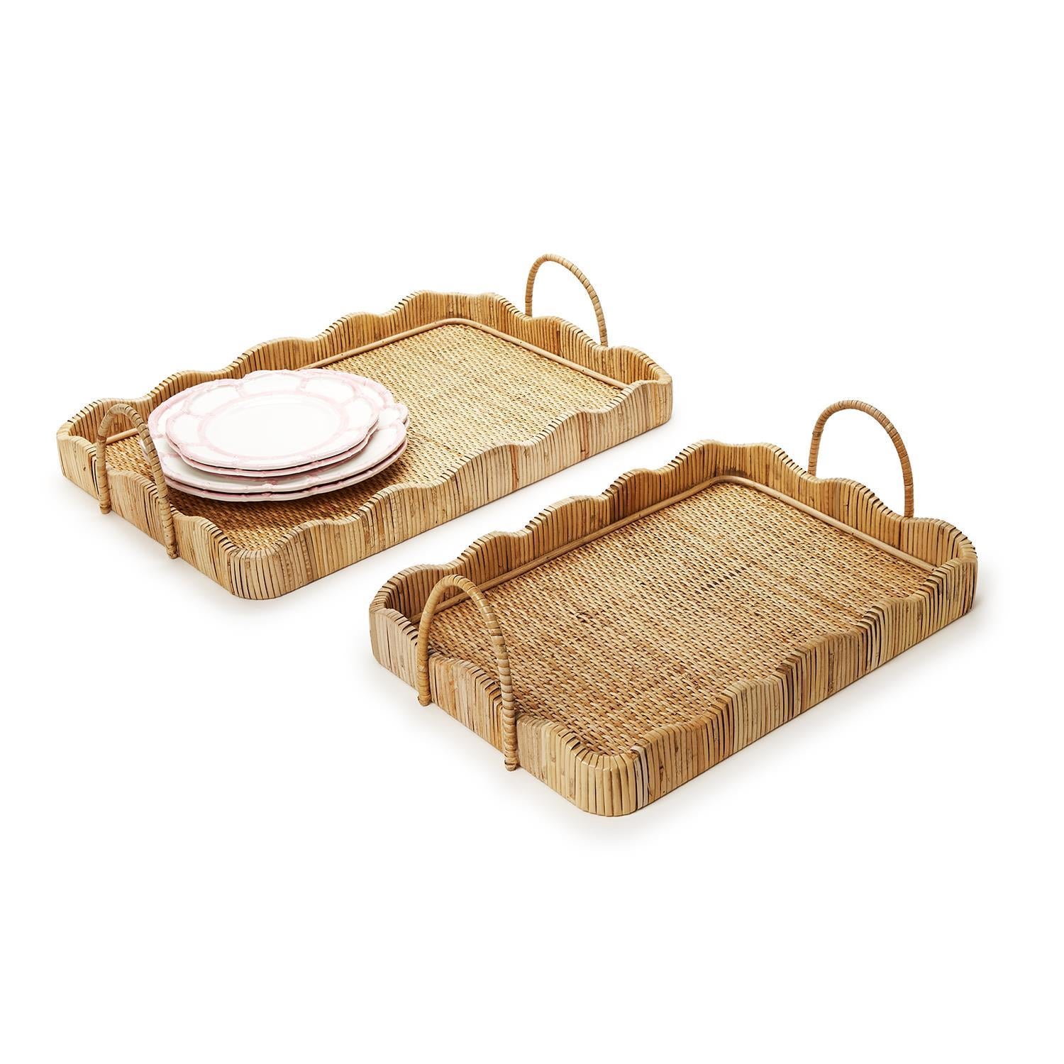 Scalloped Edge Tray