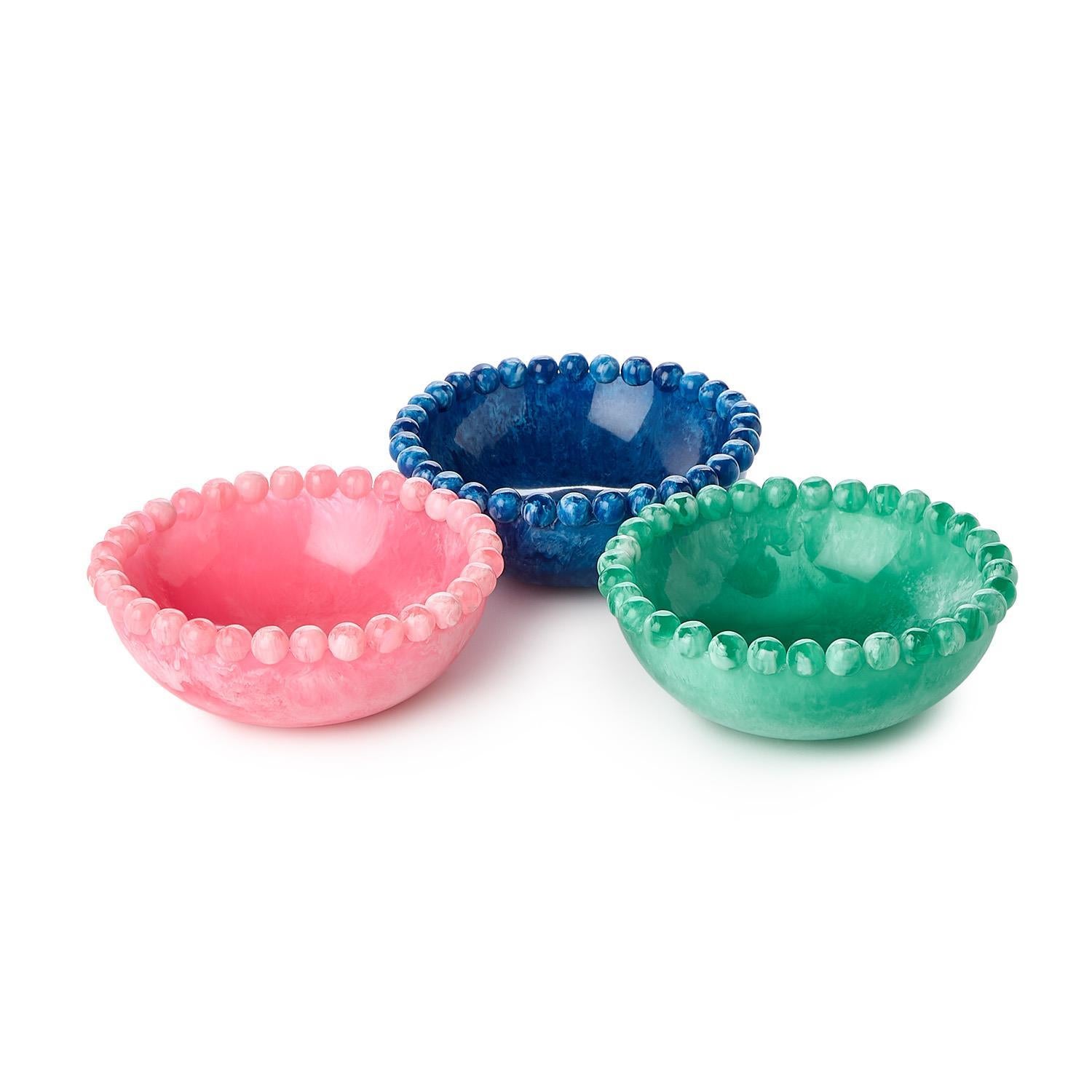 Resin Beaded Rim Bowl