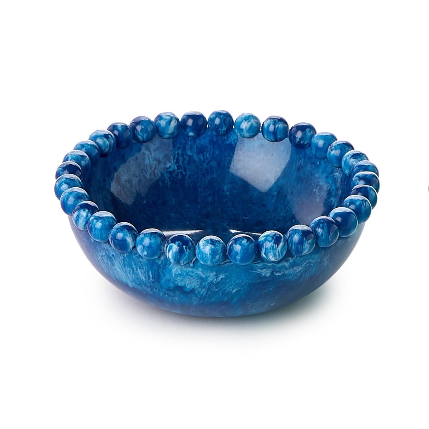 Resin Beaded Rim Bowl