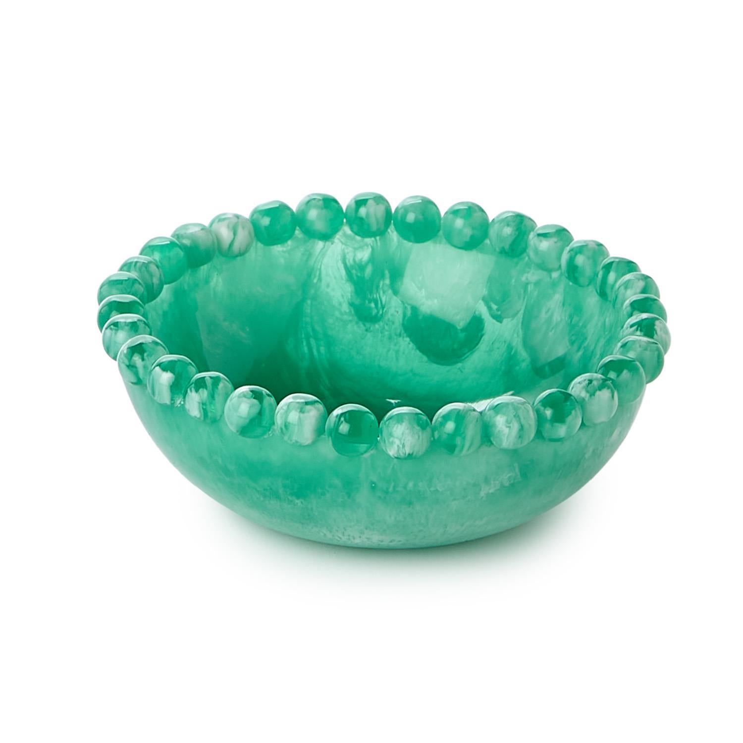 Resin Beaded Rim Bowl