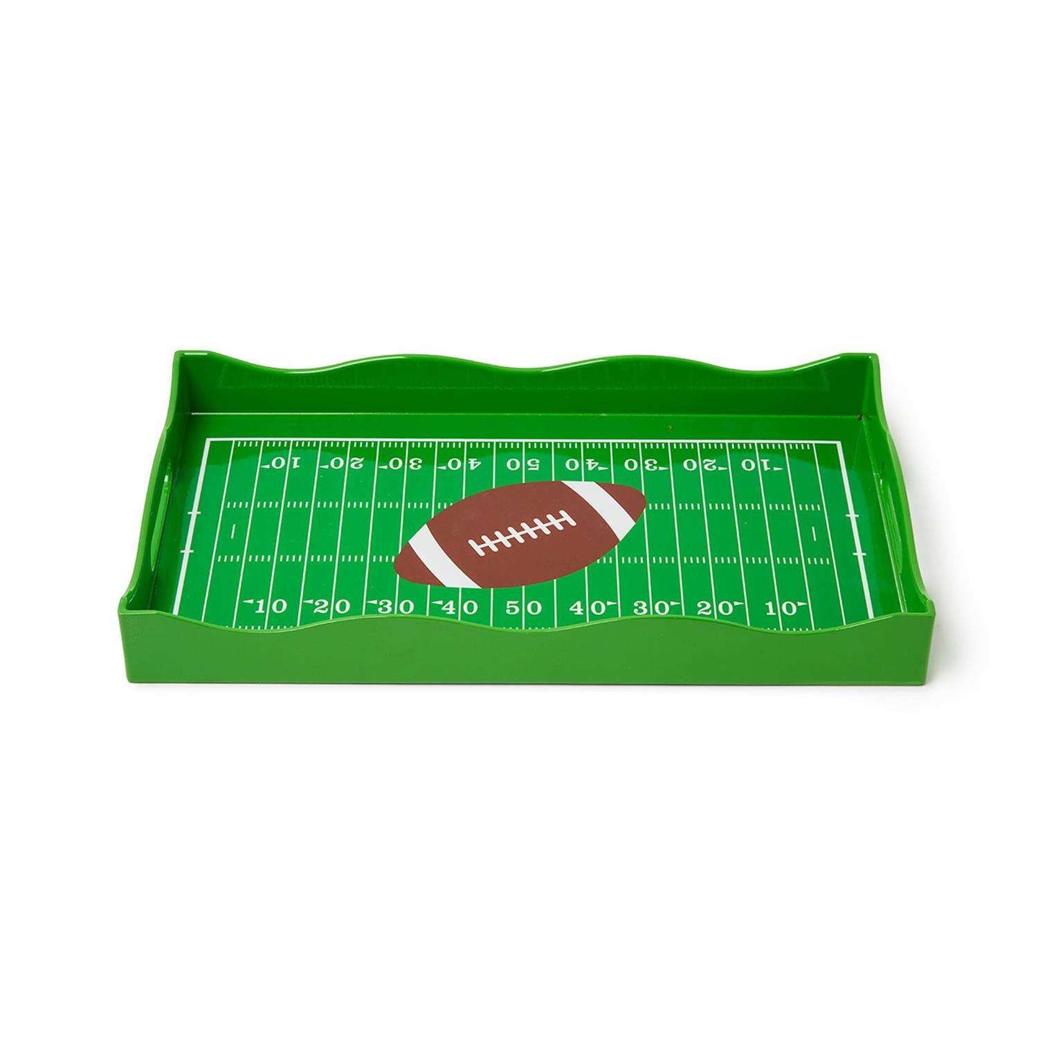 Game Day Handled Serving Trays, s/2
