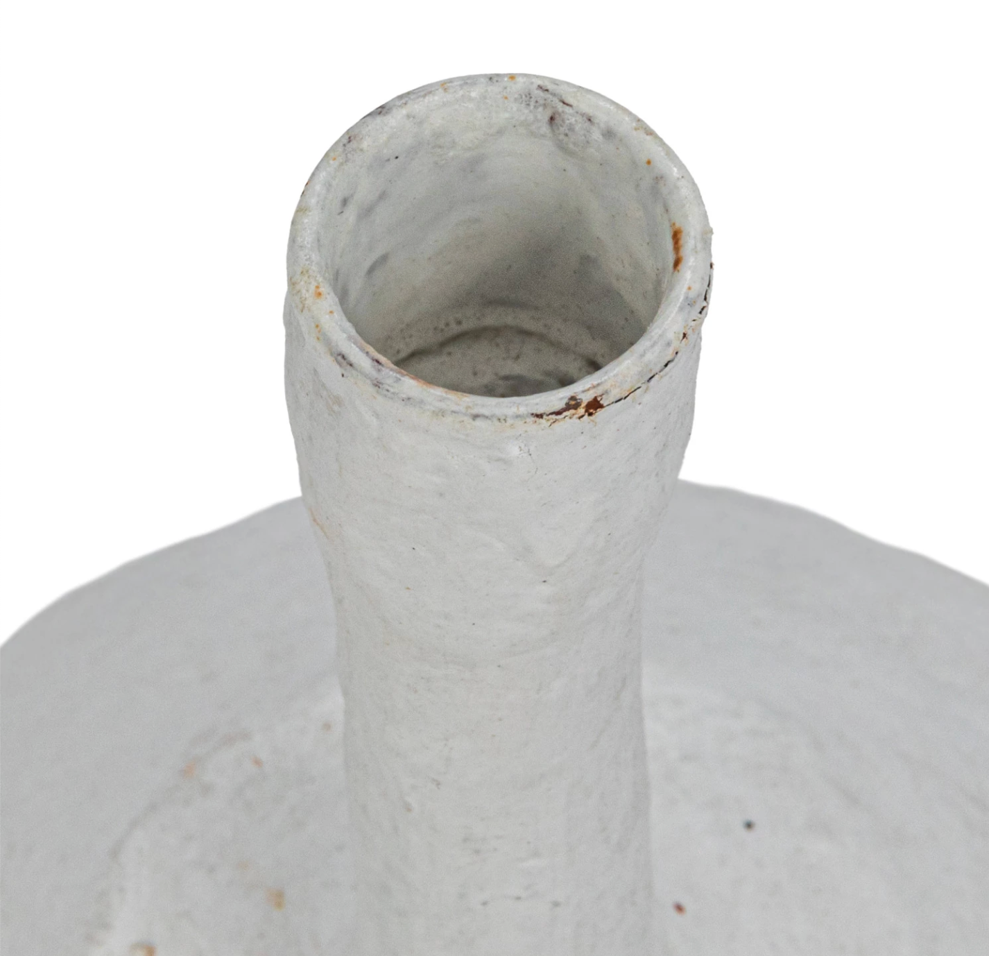 Handmade Paper Mache Taper Vase