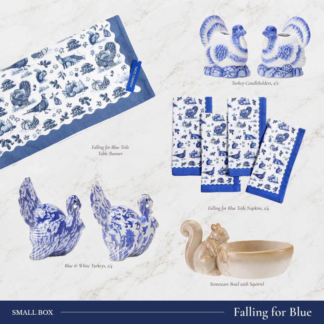 Falling for Blue Small Box