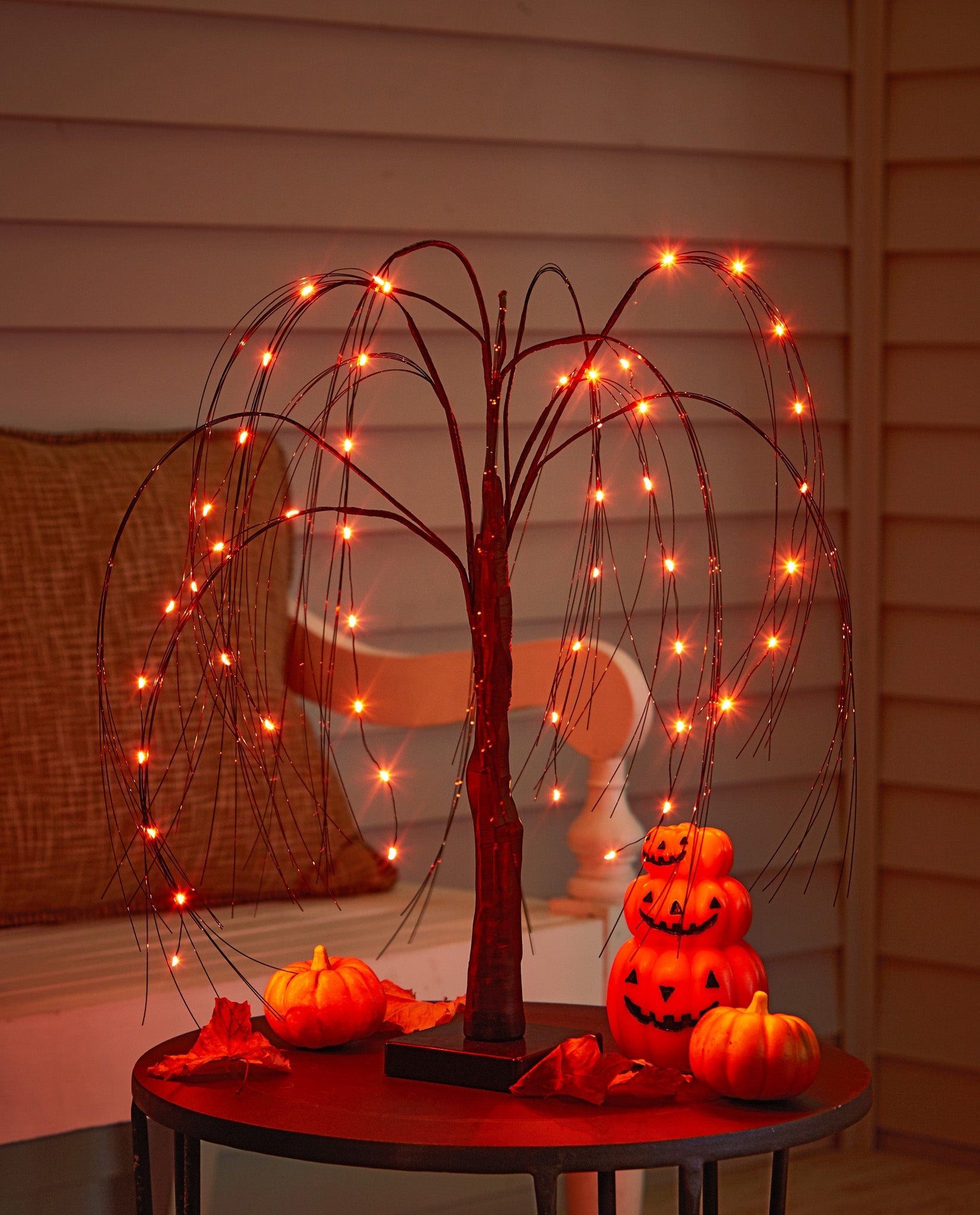 SPOOKY WEEPING WILLOW LED TREE