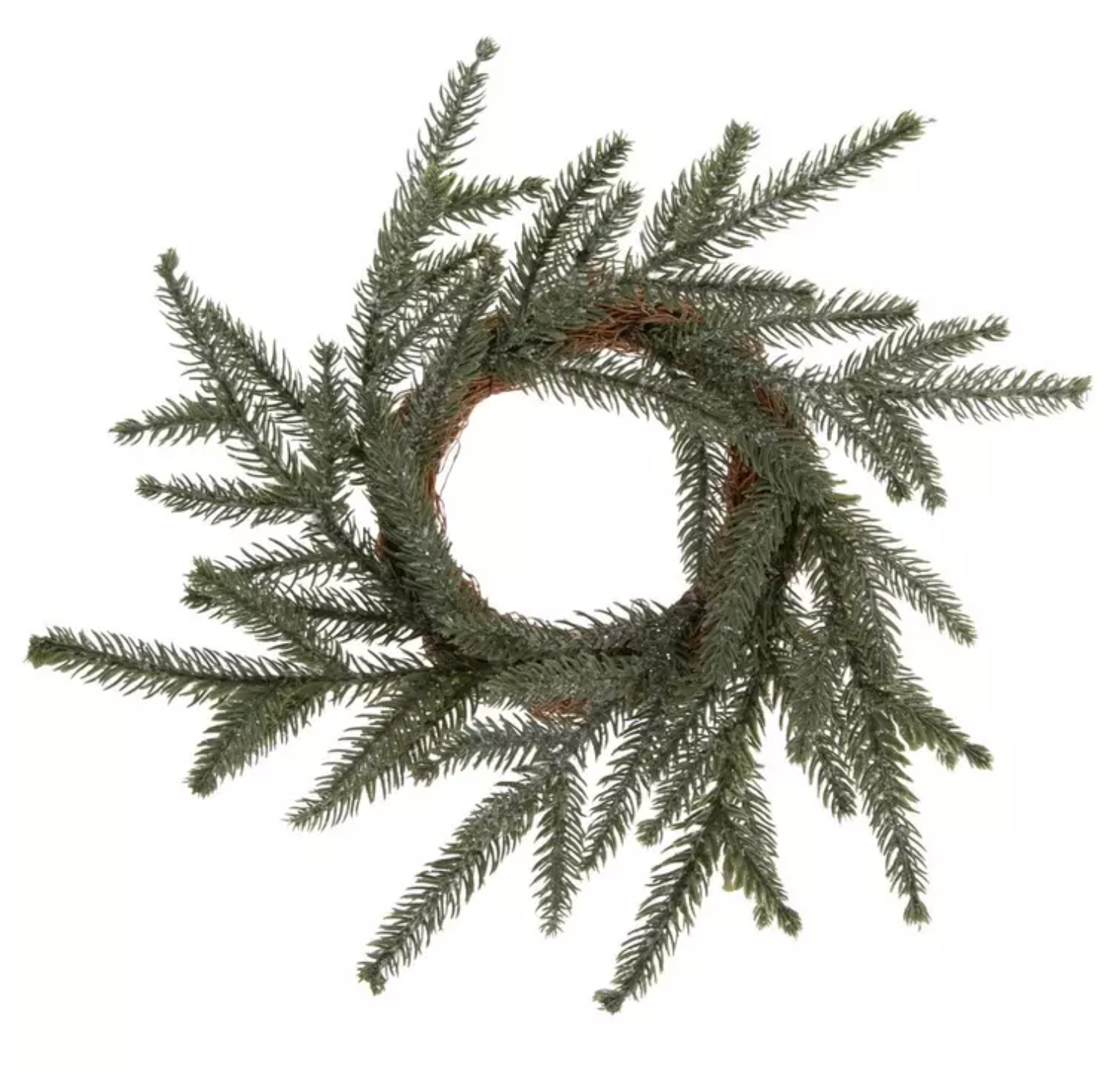 Icy Pine Mini Wreath