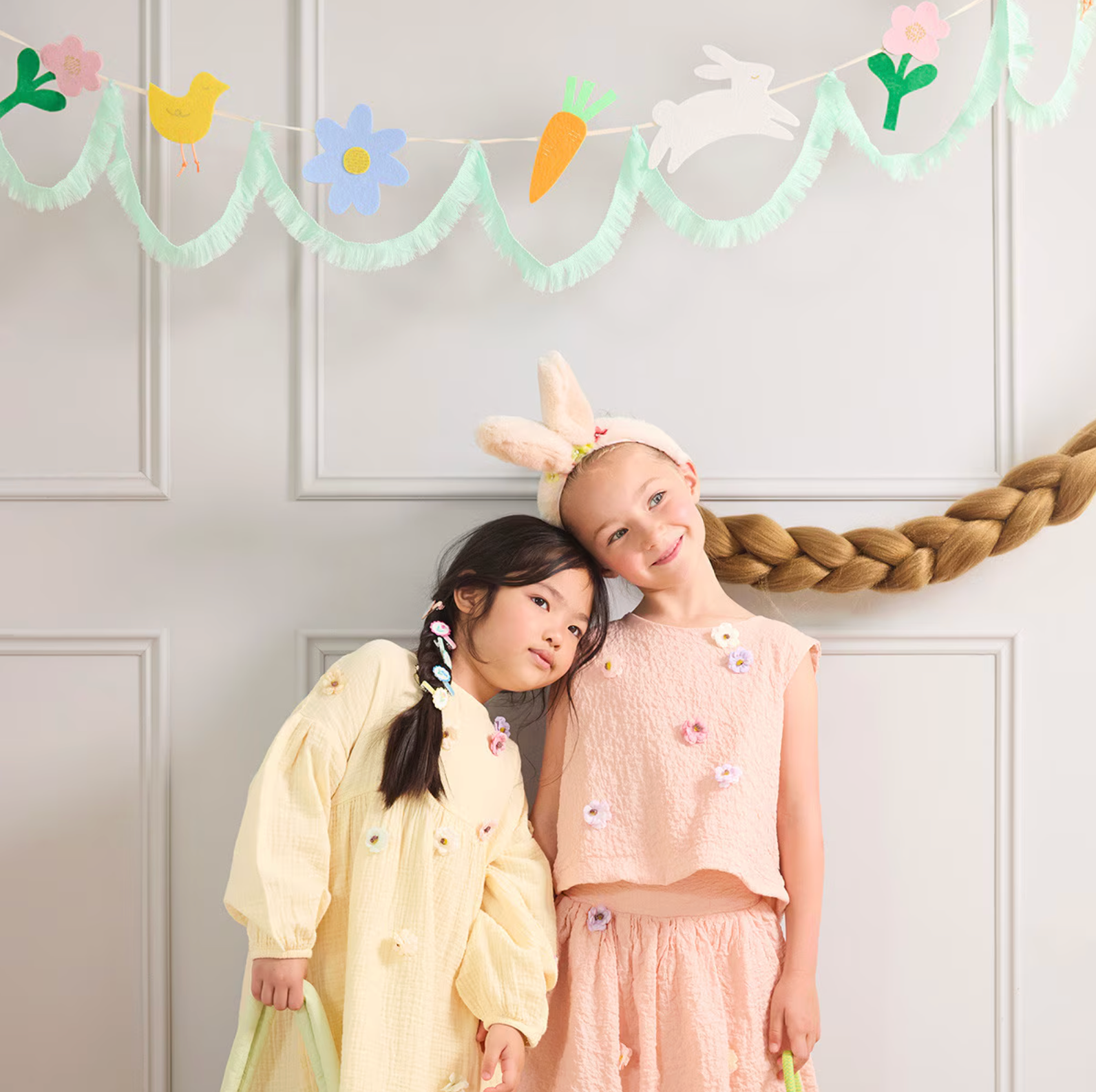Felt and Fringe Easter Icon Garland