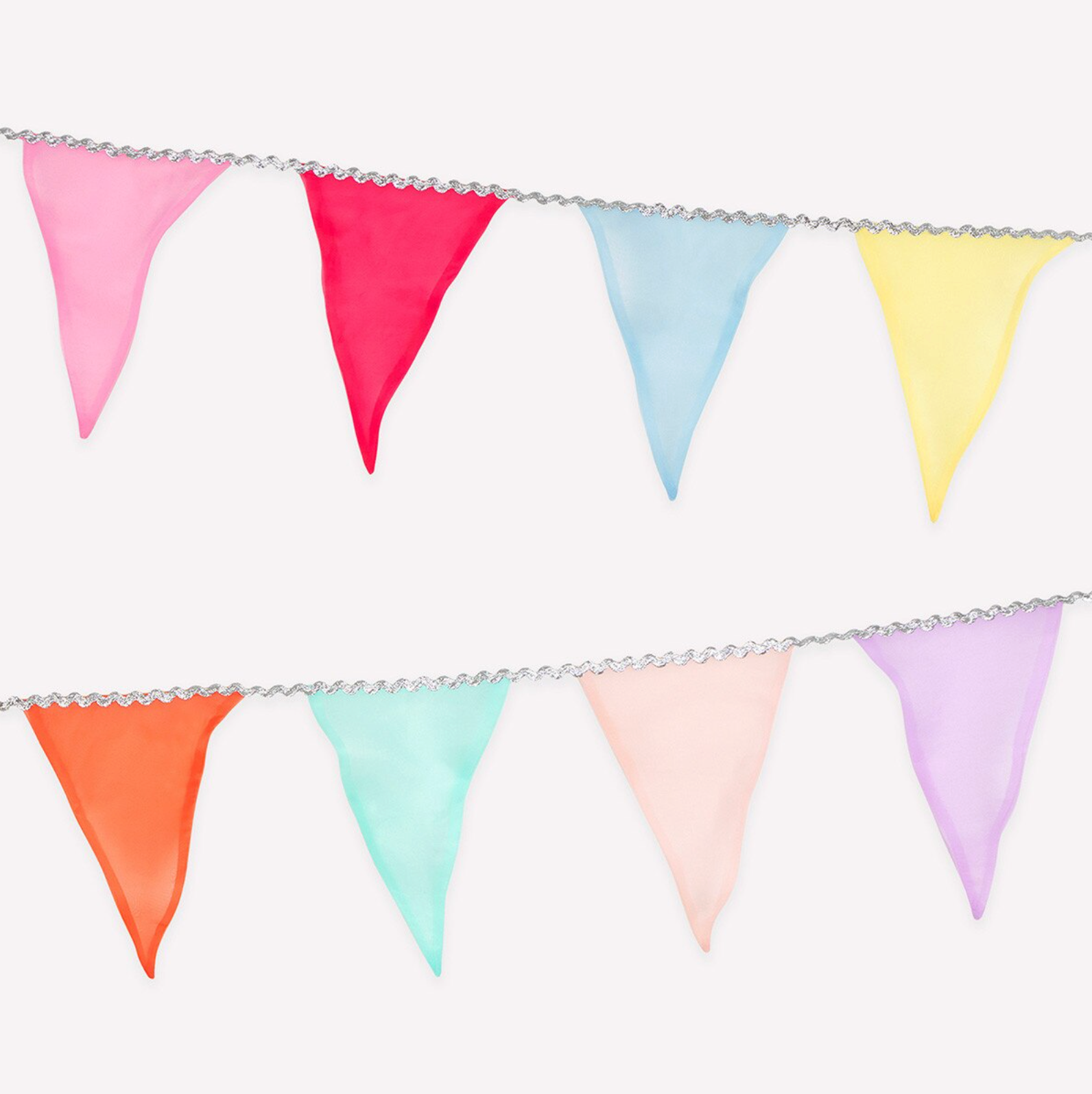 Pastel Rainbow Organza Garland