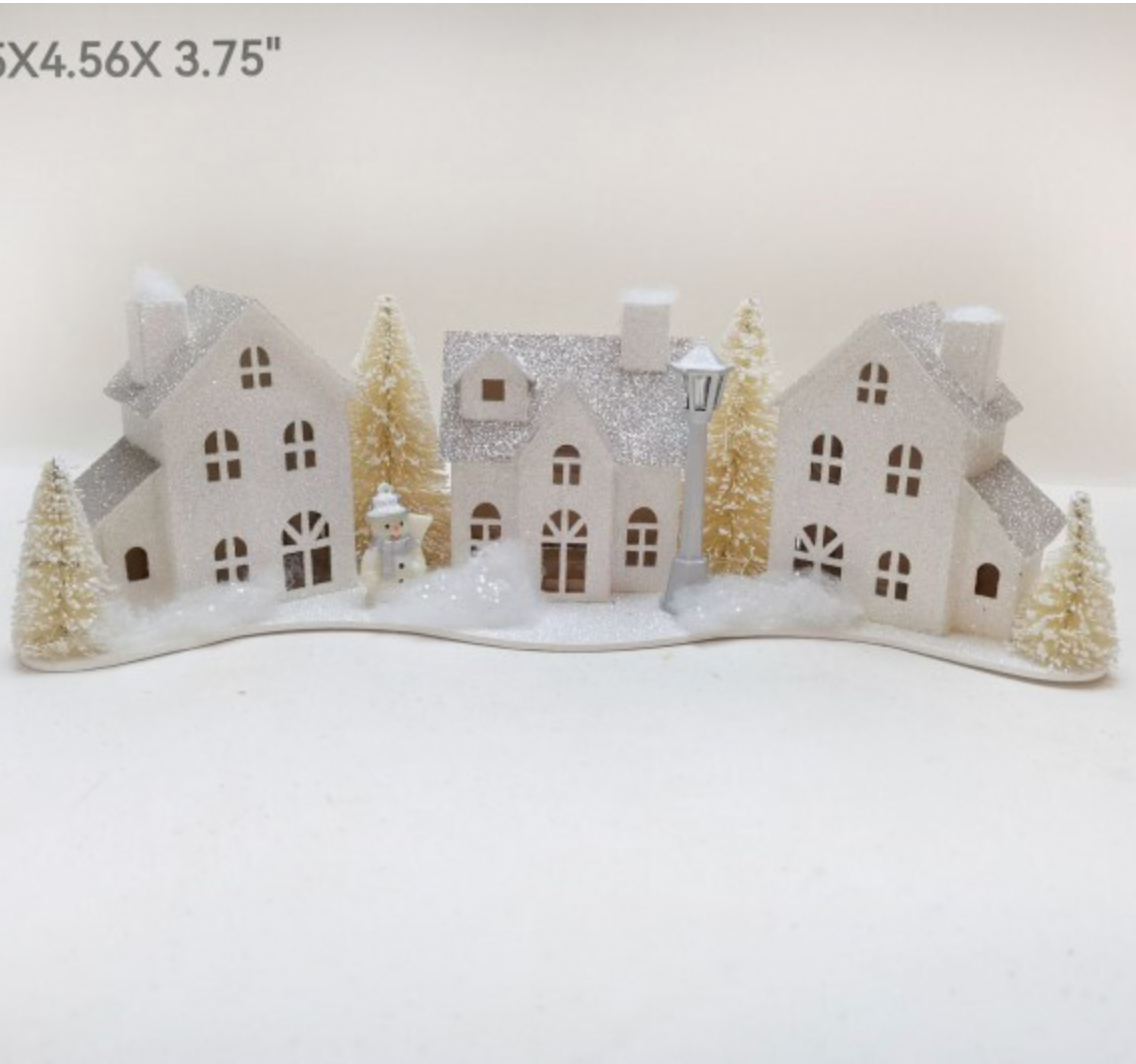 12" CRDBRD XMAS IN THE VILLAGE