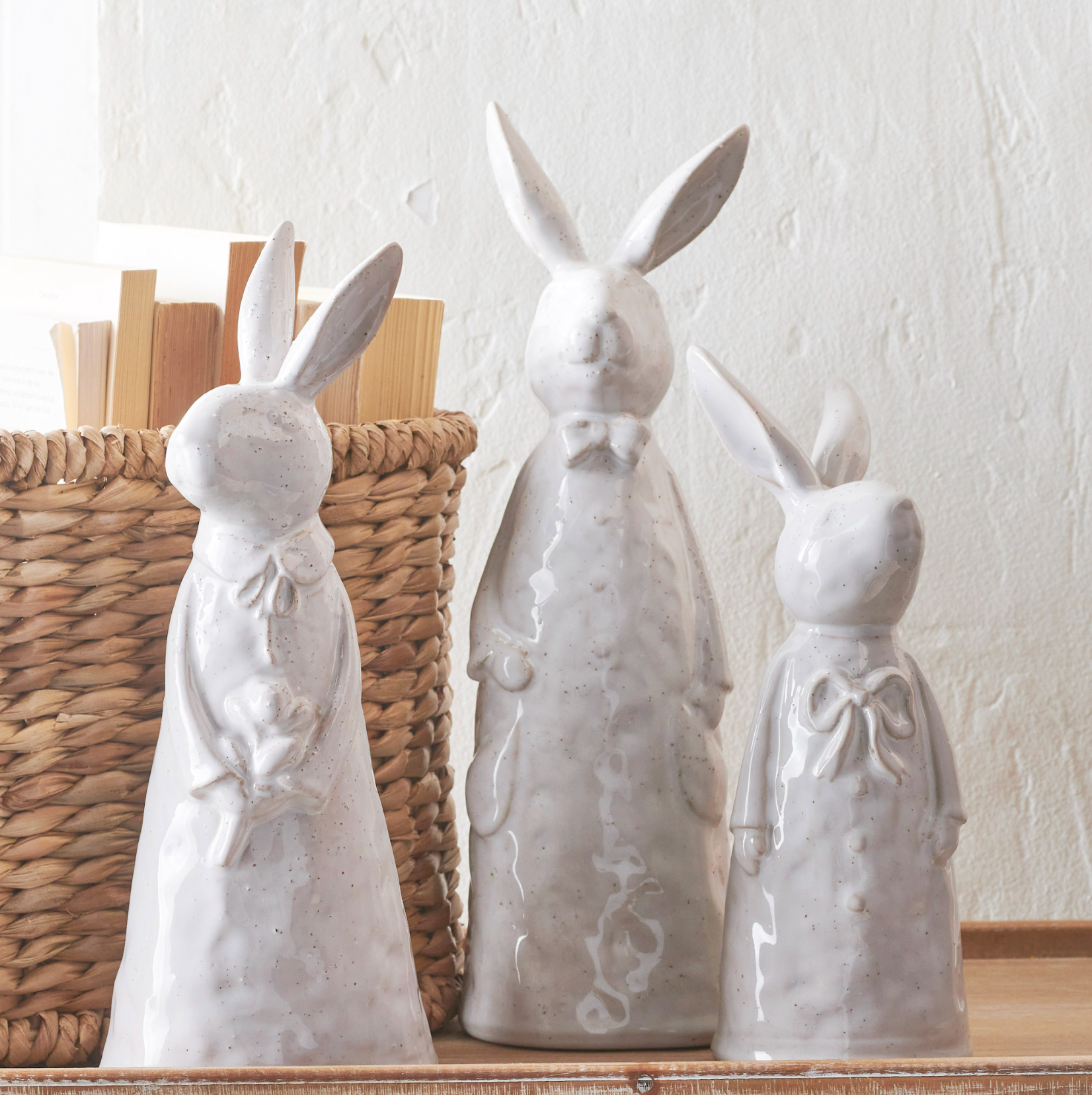 Textured Ceramic Rabbit