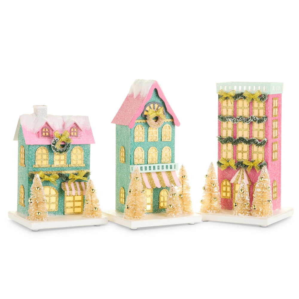 Multicolored Paper House (10.25")