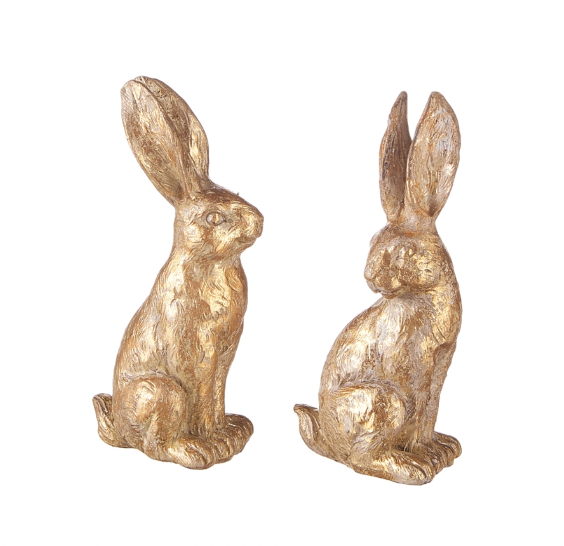 Gold Leaf Rabbits (4.75"), s/2