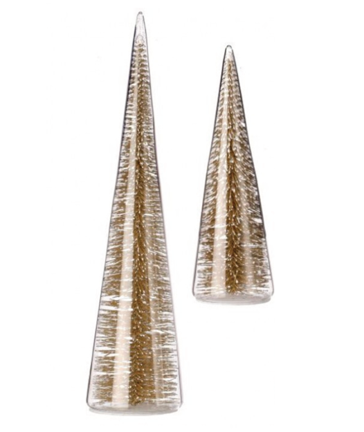 BRISTLE IN GLASS TREE | 11", 13"