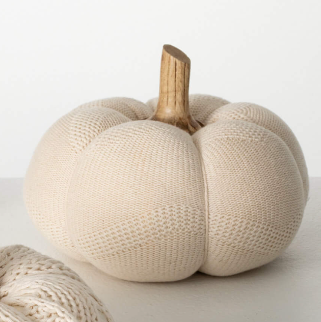 BOHO CREAM PLUSH PUMPKIN - Knit
