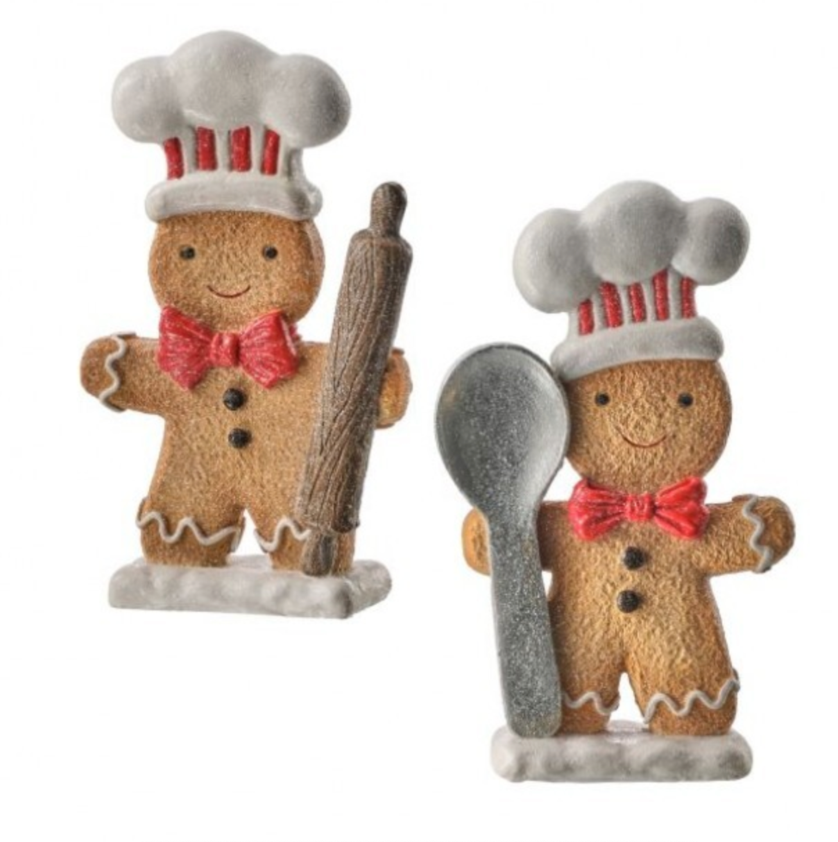 7" RESIN GINGERBREAD BAKER