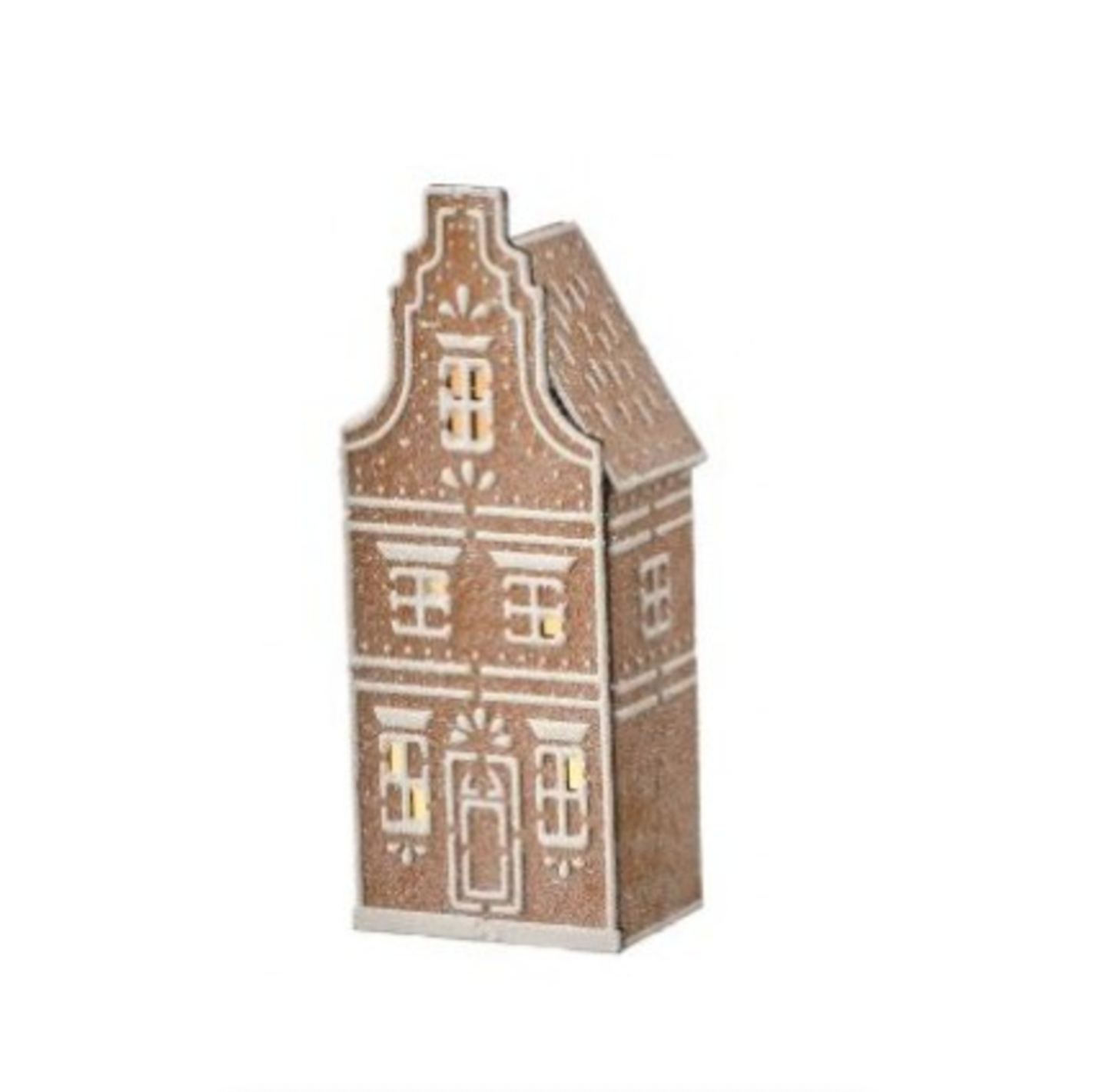 11"LED GINGERBREAD MANOR