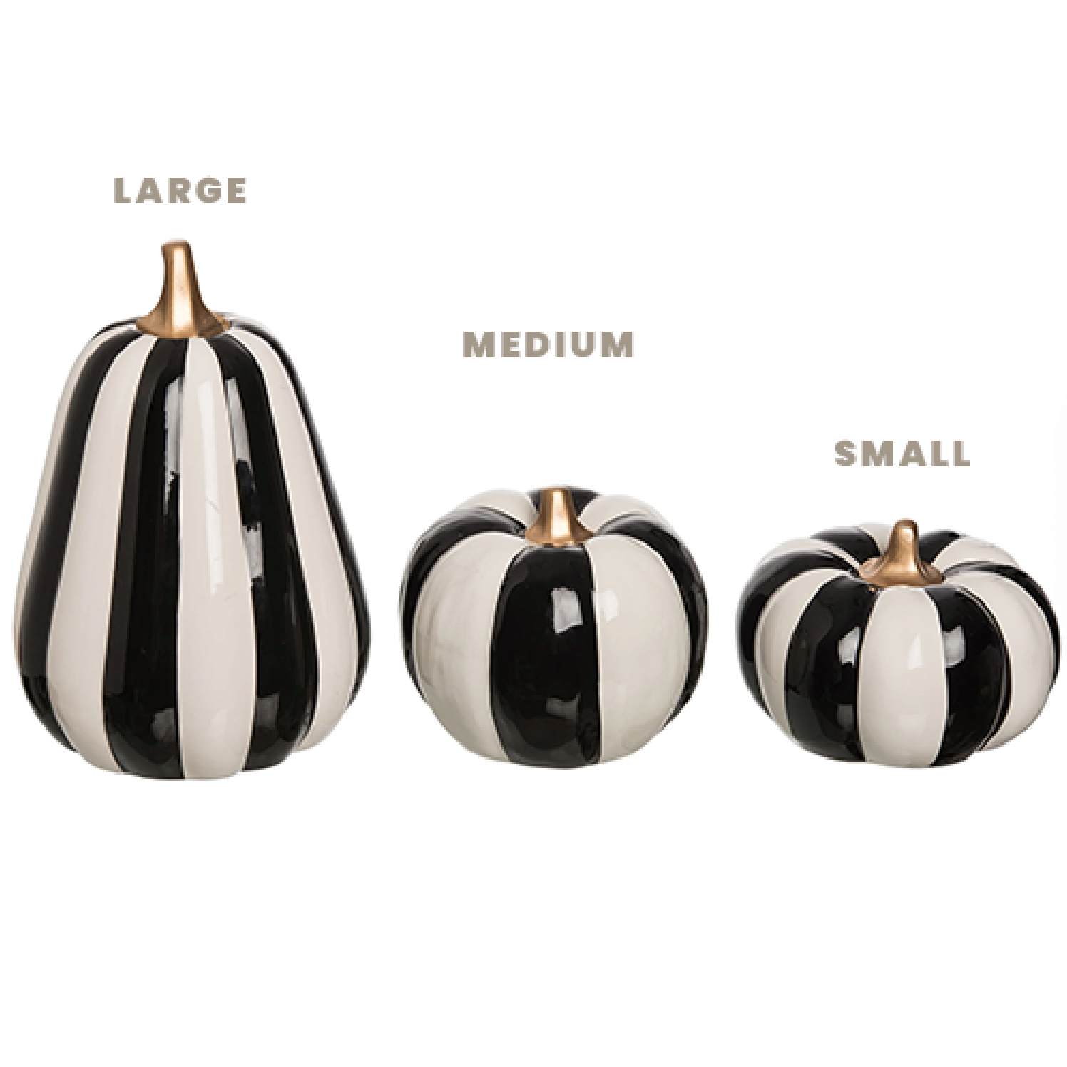 STRIPED PUMPKIN