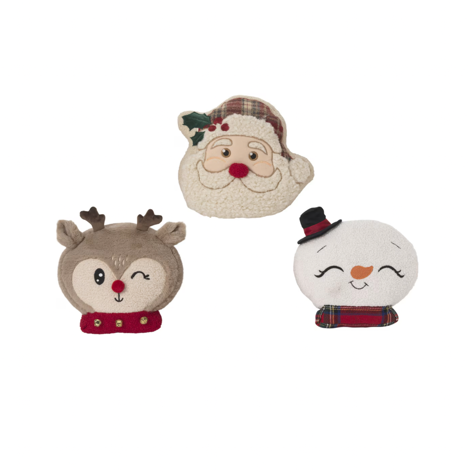 FABRIC HOLIDAY PILLOWS