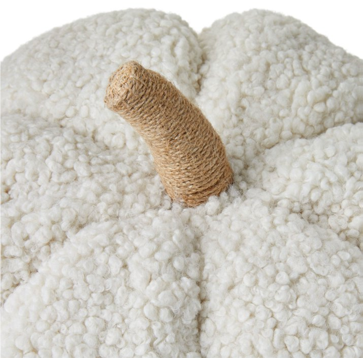 Boucle Pumpkin Pillow 10"
