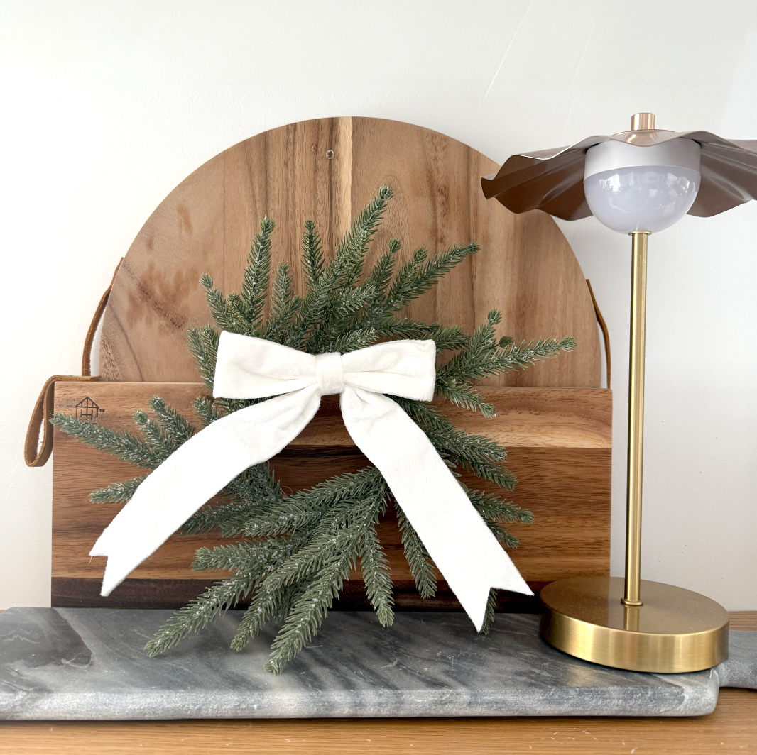 Icy Pine Mini Wreath