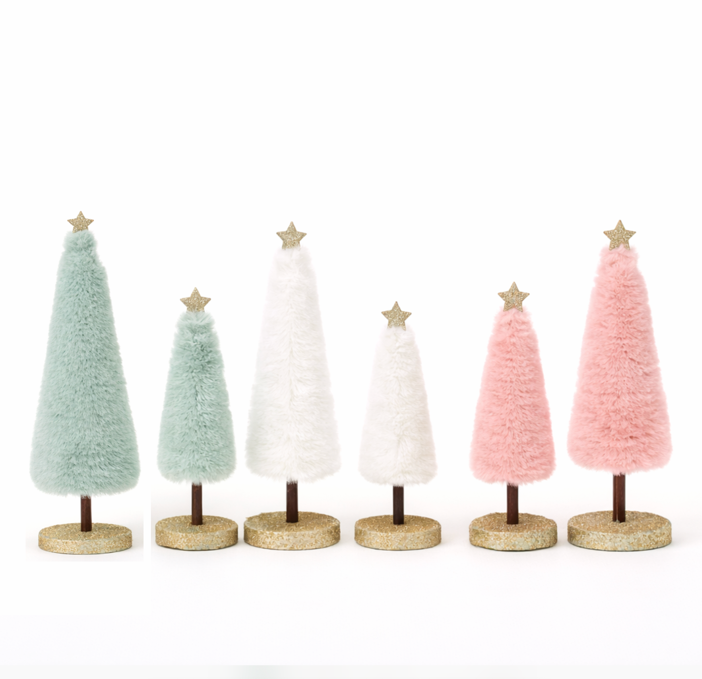Fur Trees on Base, s/2 (9.25" & 6.75")