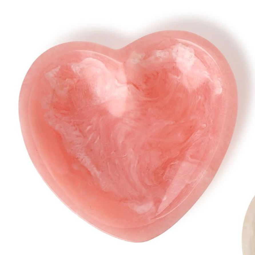 Heart Dish, Resin
