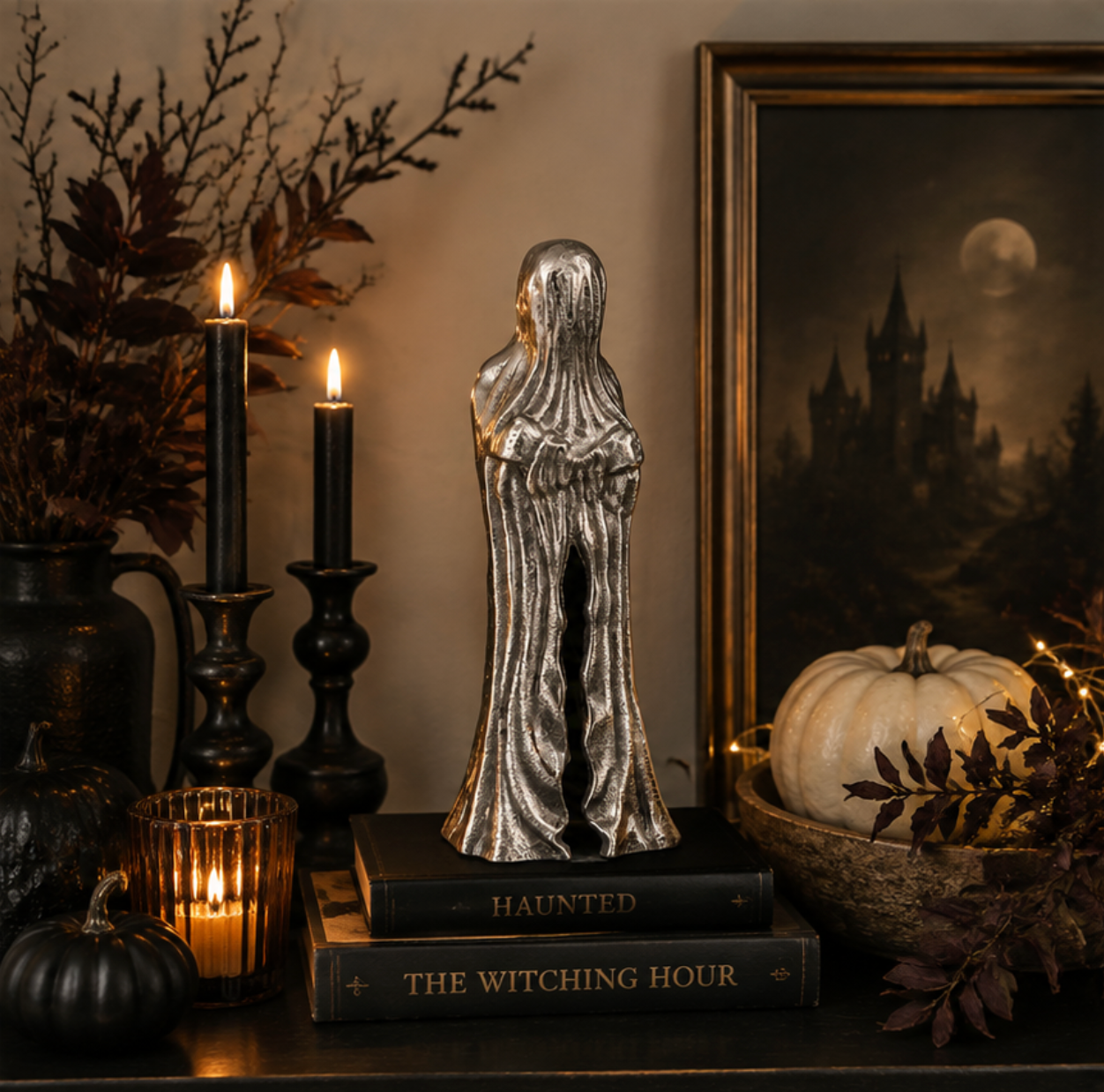 Draped Ghost Figure