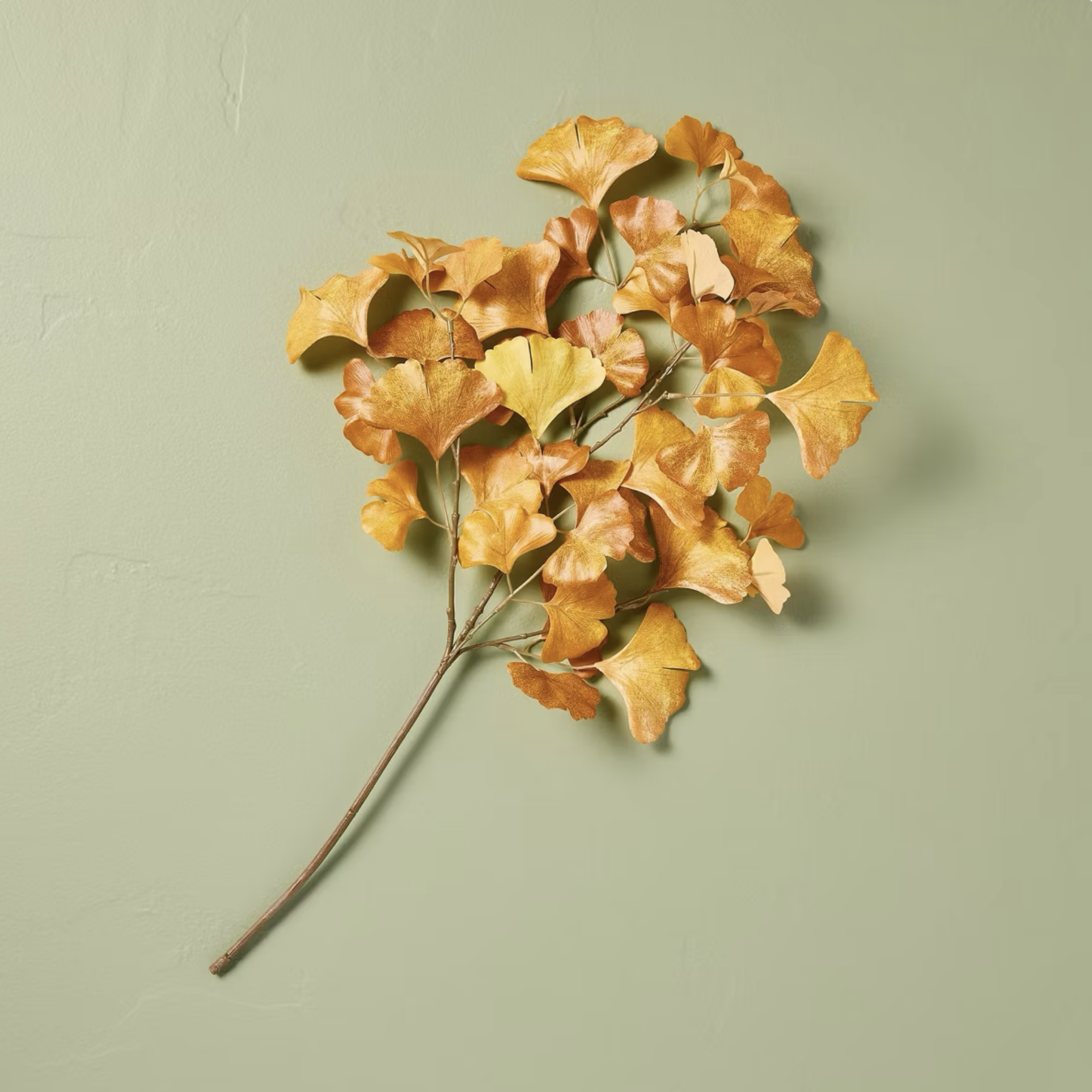 Yellow Gingko Stem (25"), s/2