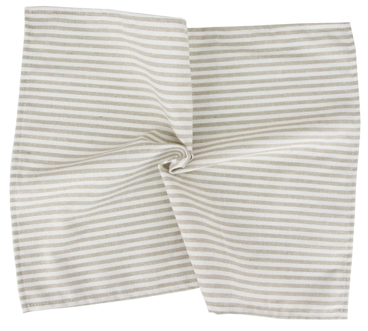 Striped Dinner Cloth Napkins, s/4