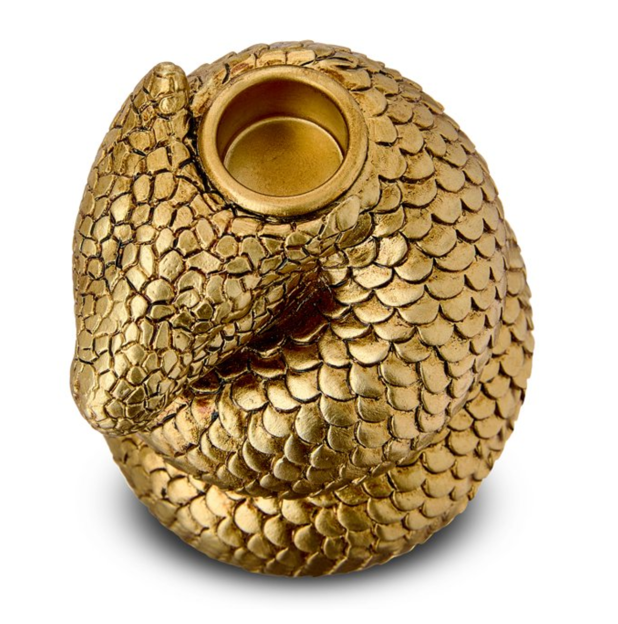 Snake Taper Candle Holder, 3.5"
