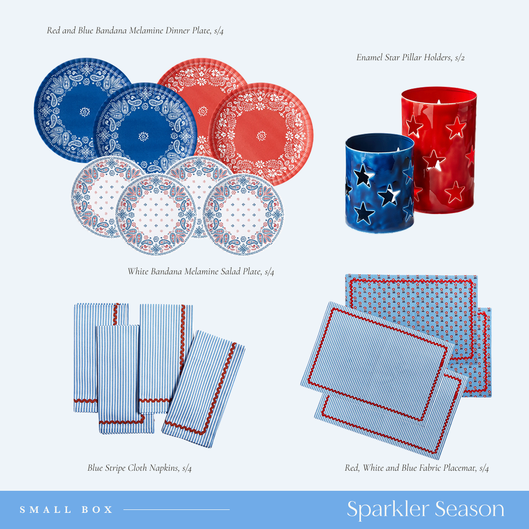 Sparkler Season Tablescape