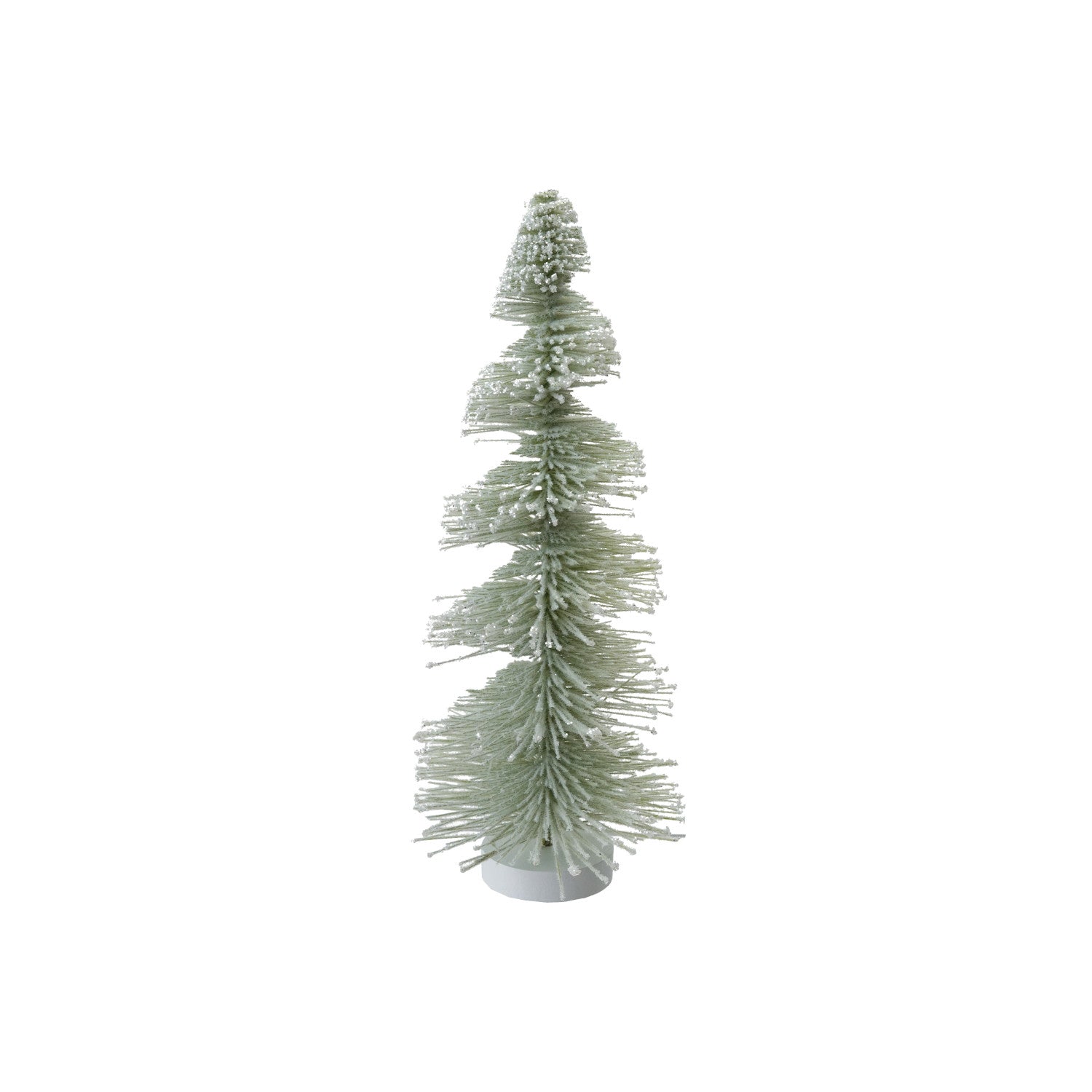 Bottle Brush Tree with Wood Base