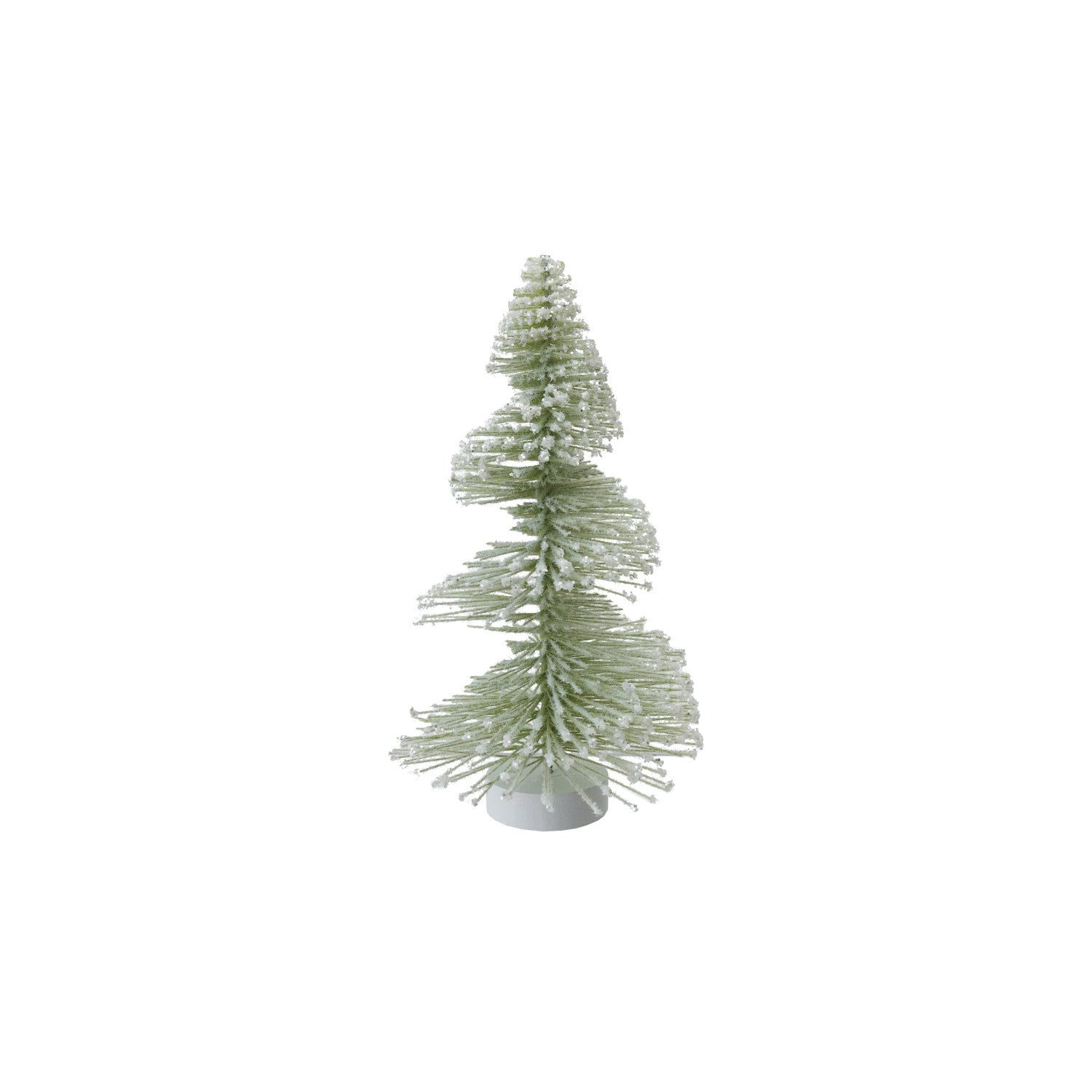 Bottle Brush Tree with Wood Base