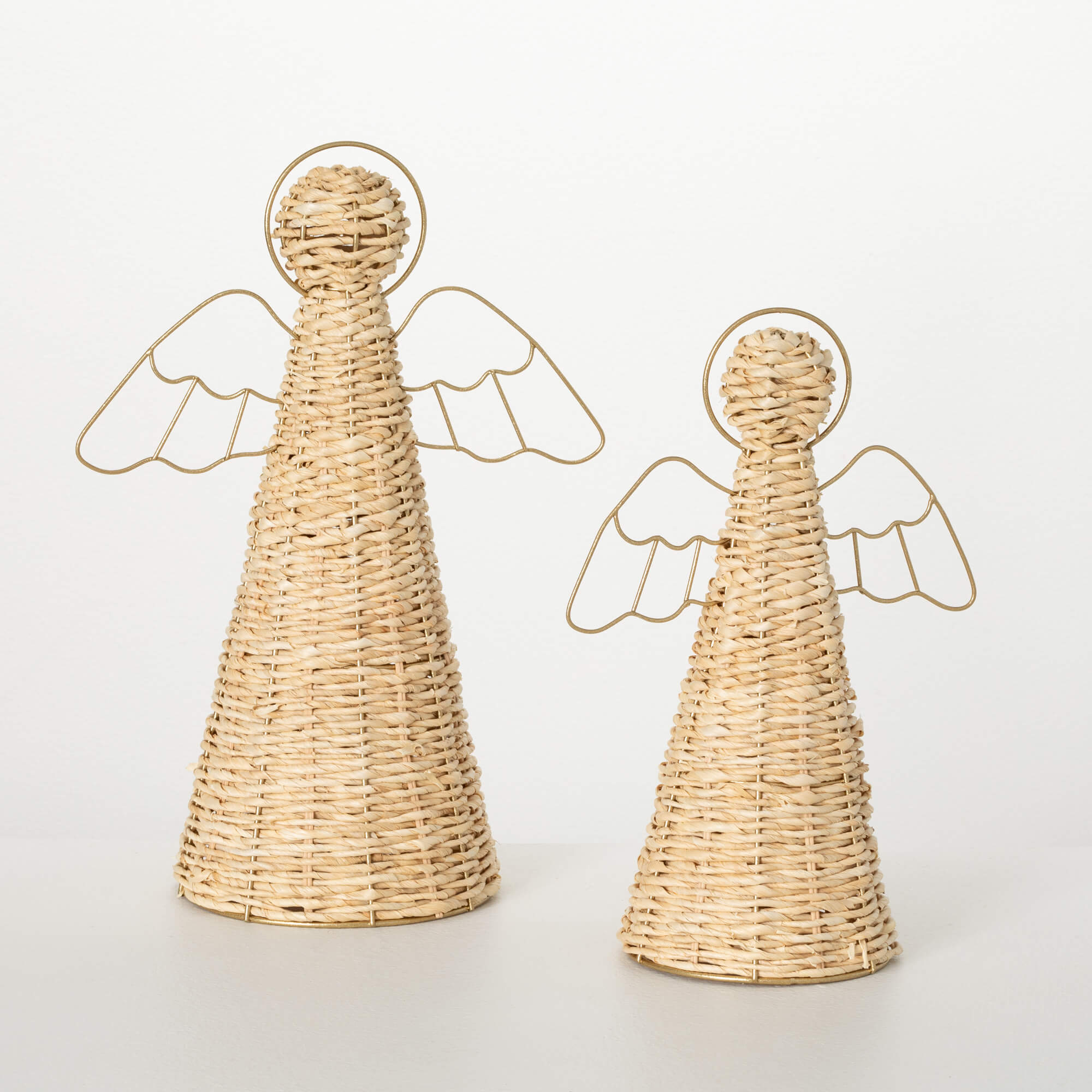 Woven Angel Figurines
