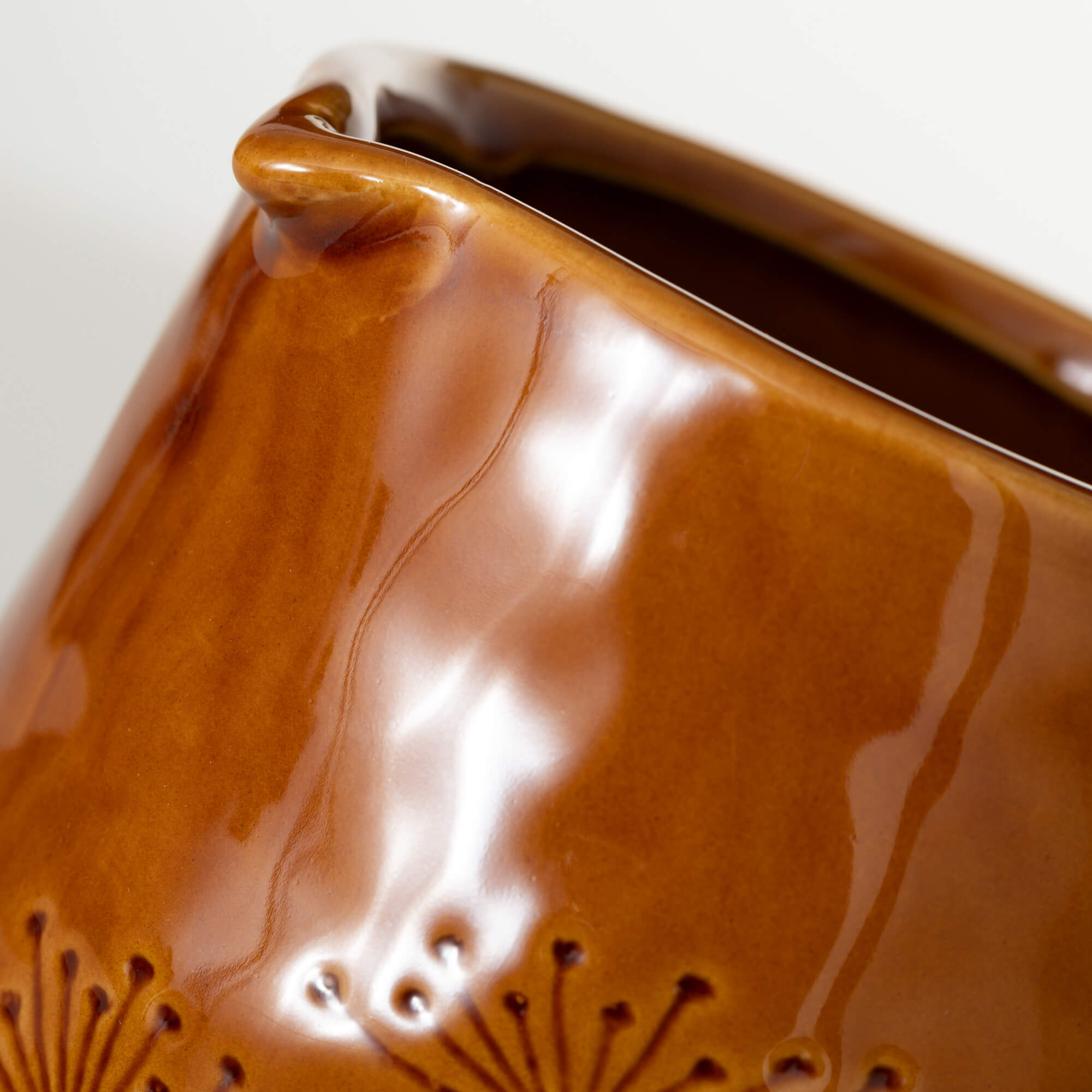Embossed Foliage Pitcher