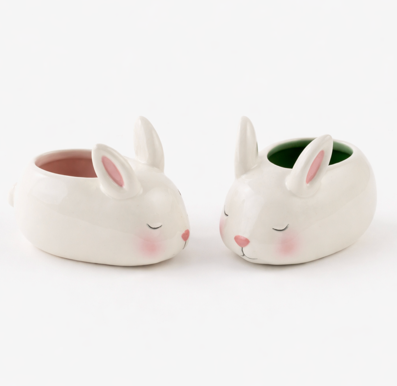 Bunny Planter, S/2