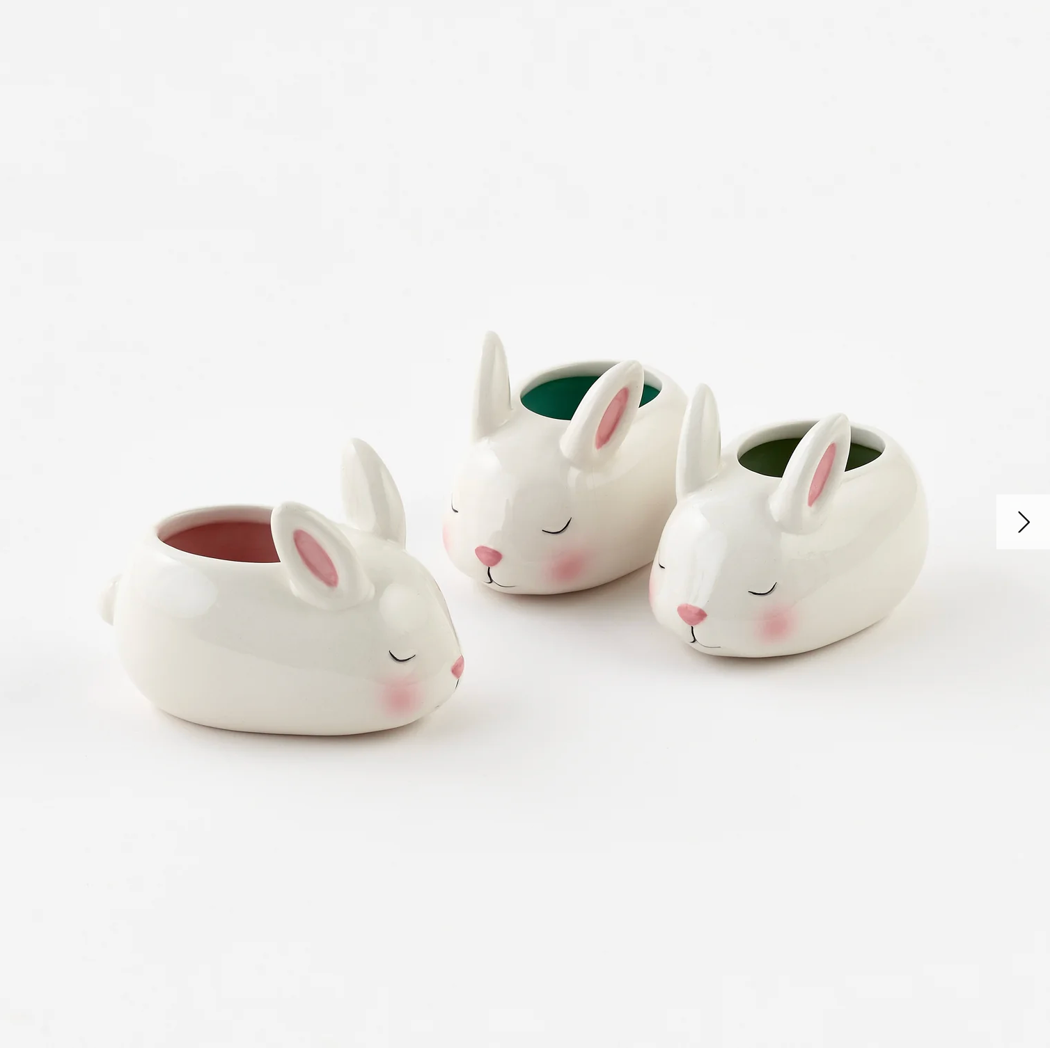 Bunny Planter, S/2