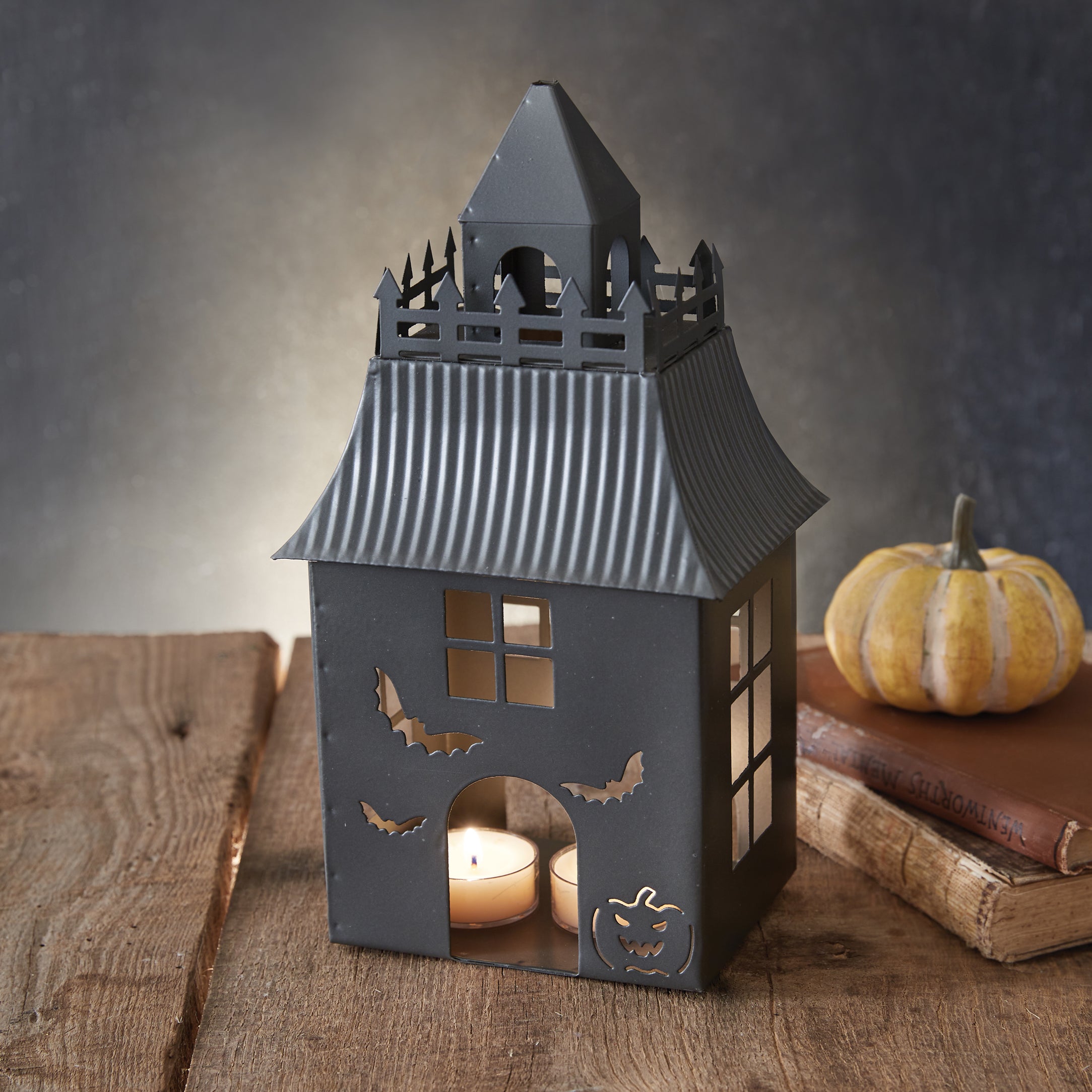 DRACULA'S TOWER HALLOWEEN LUMINARY
