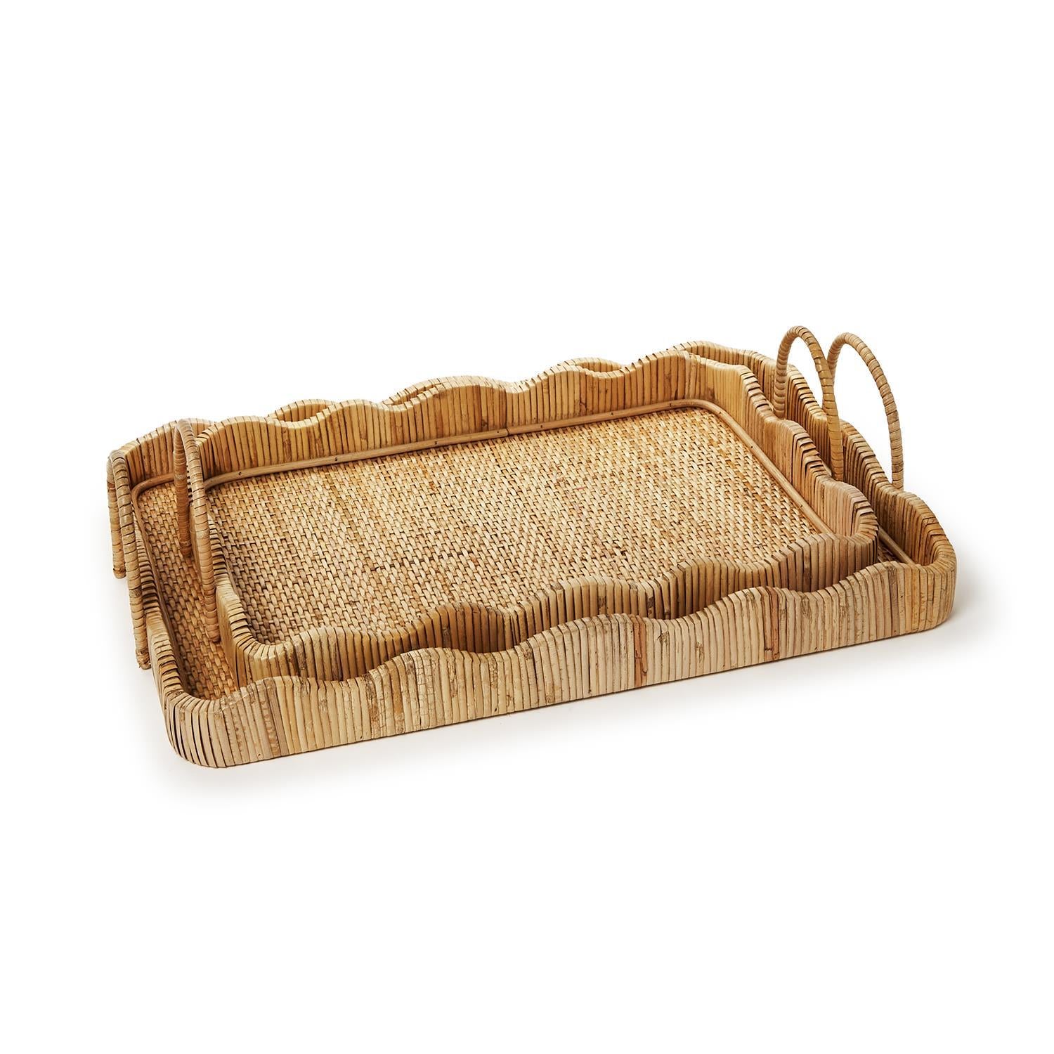 Scalloped Edge Tray