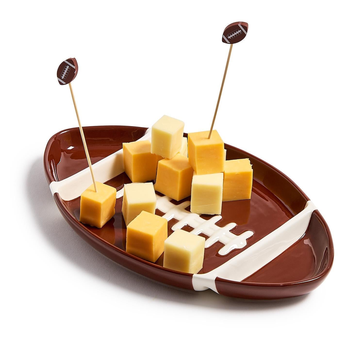 Football Sectional Platter
