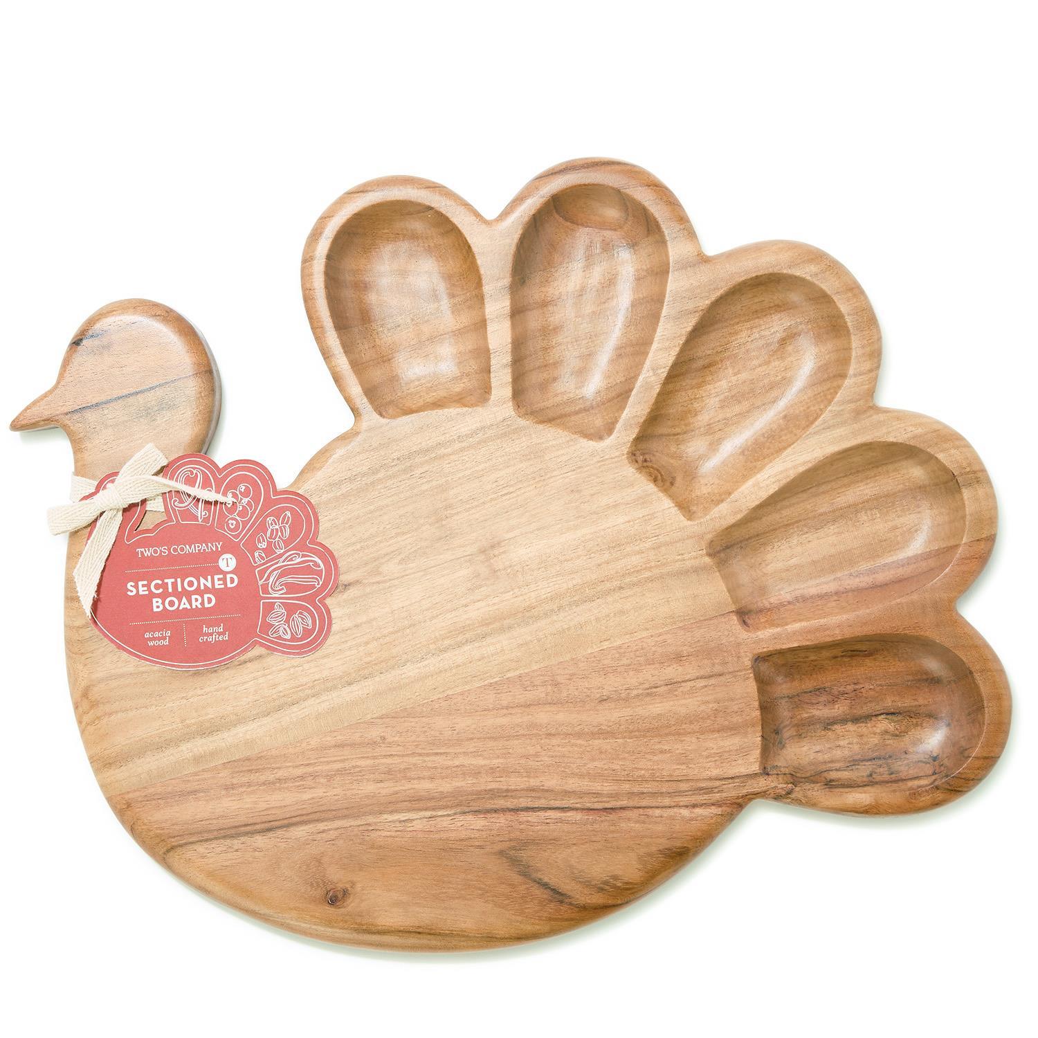 Turkey Sectional Charcuterie Board