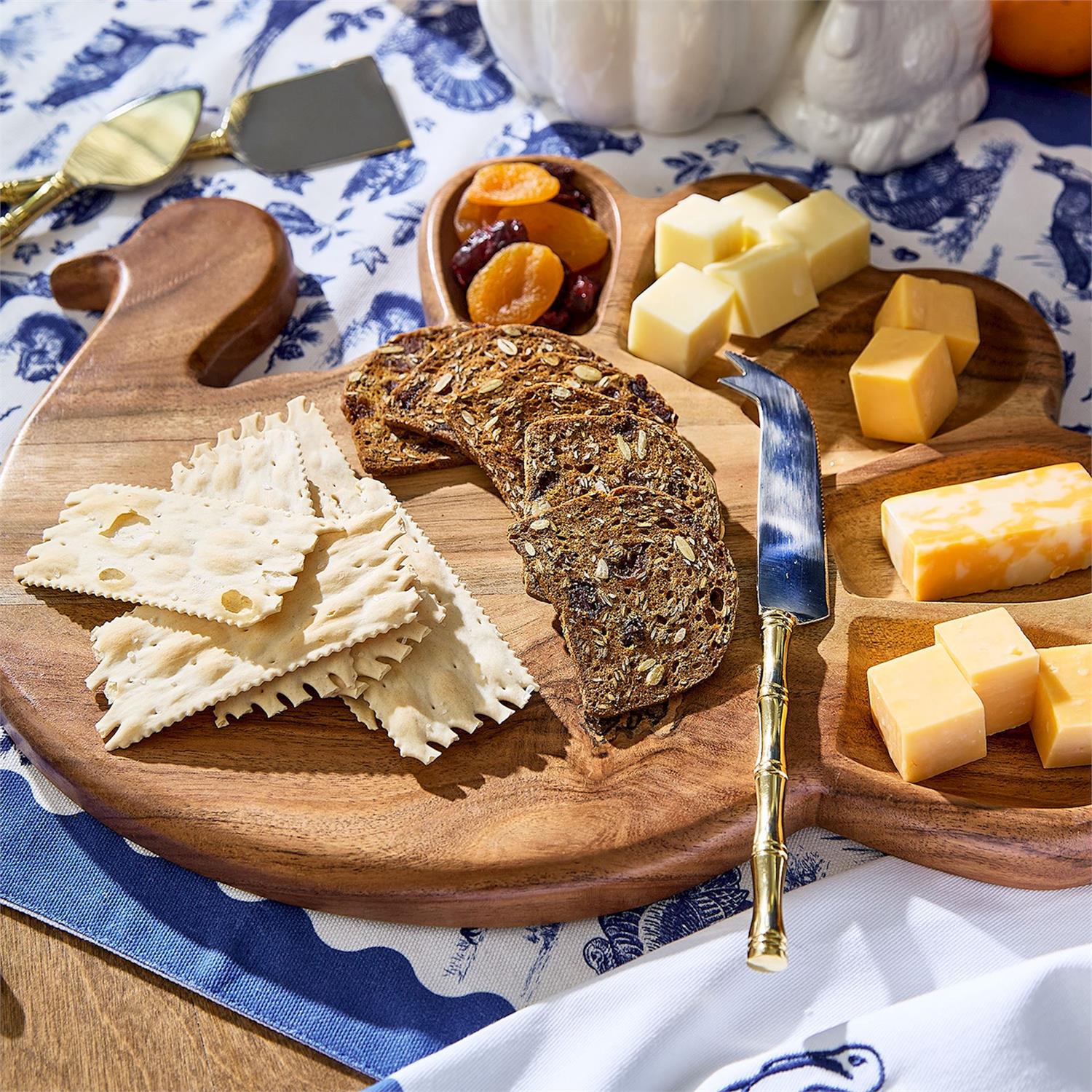 Turkey Sectional Charcuterie Board