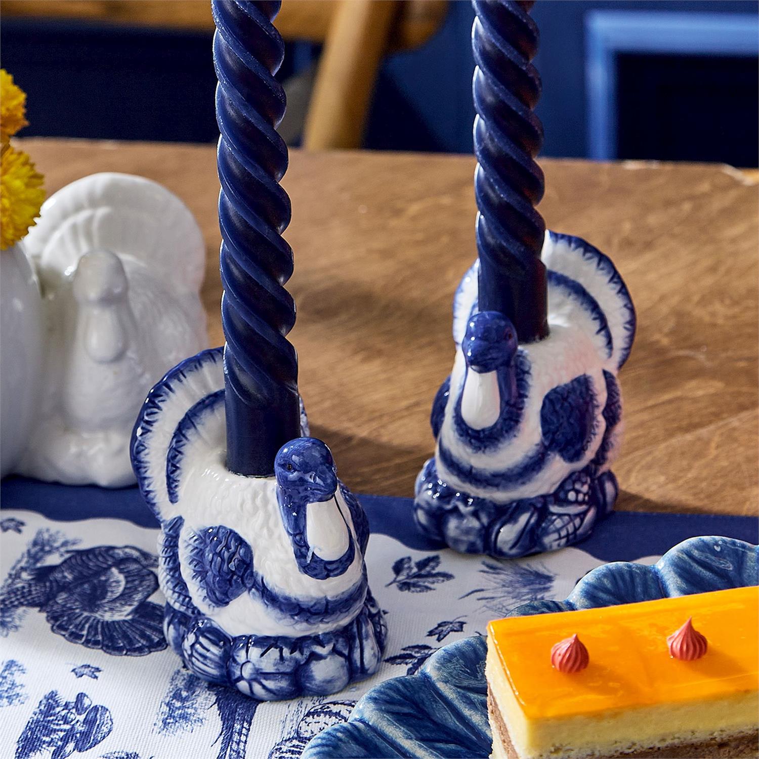 Turkey Candleholders, s/2