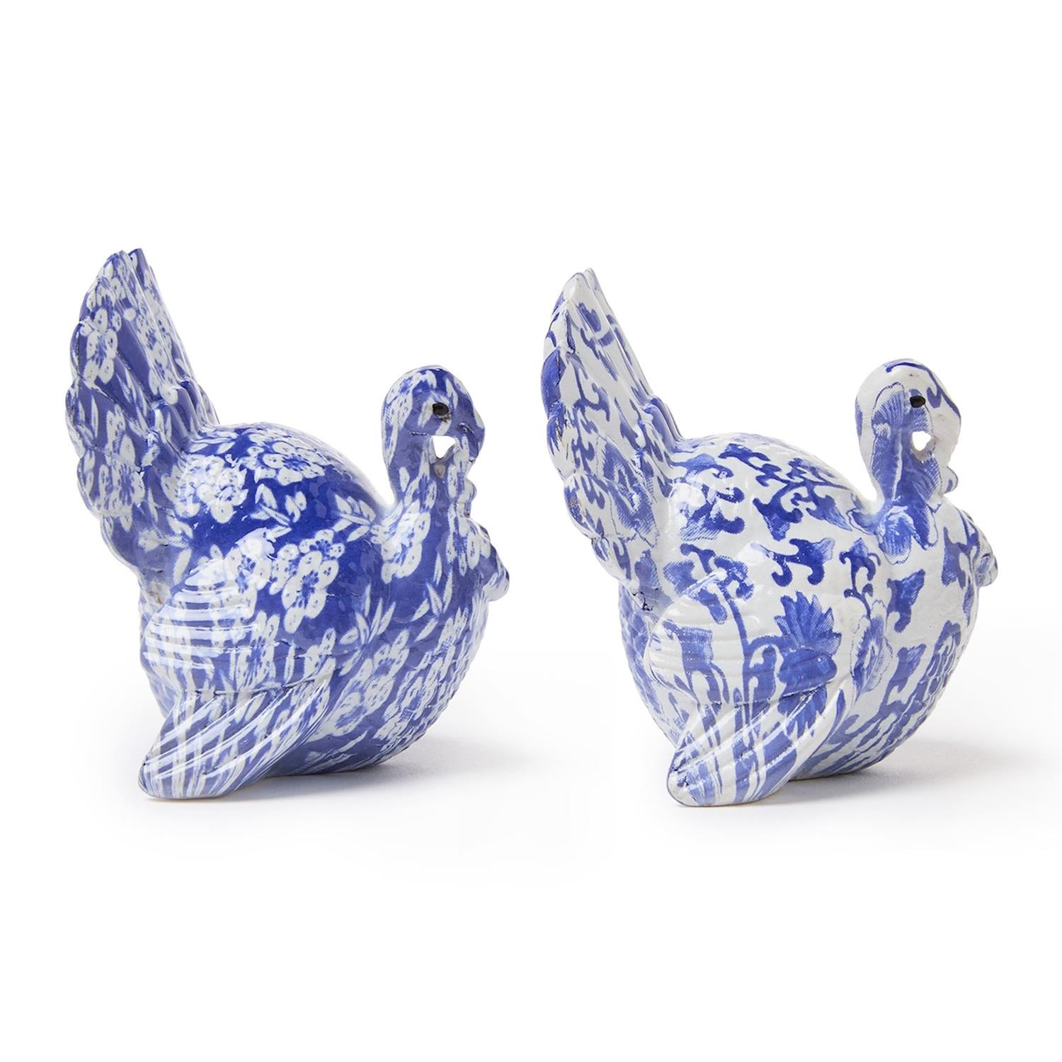 Blue & White Turkey Unit, s/4