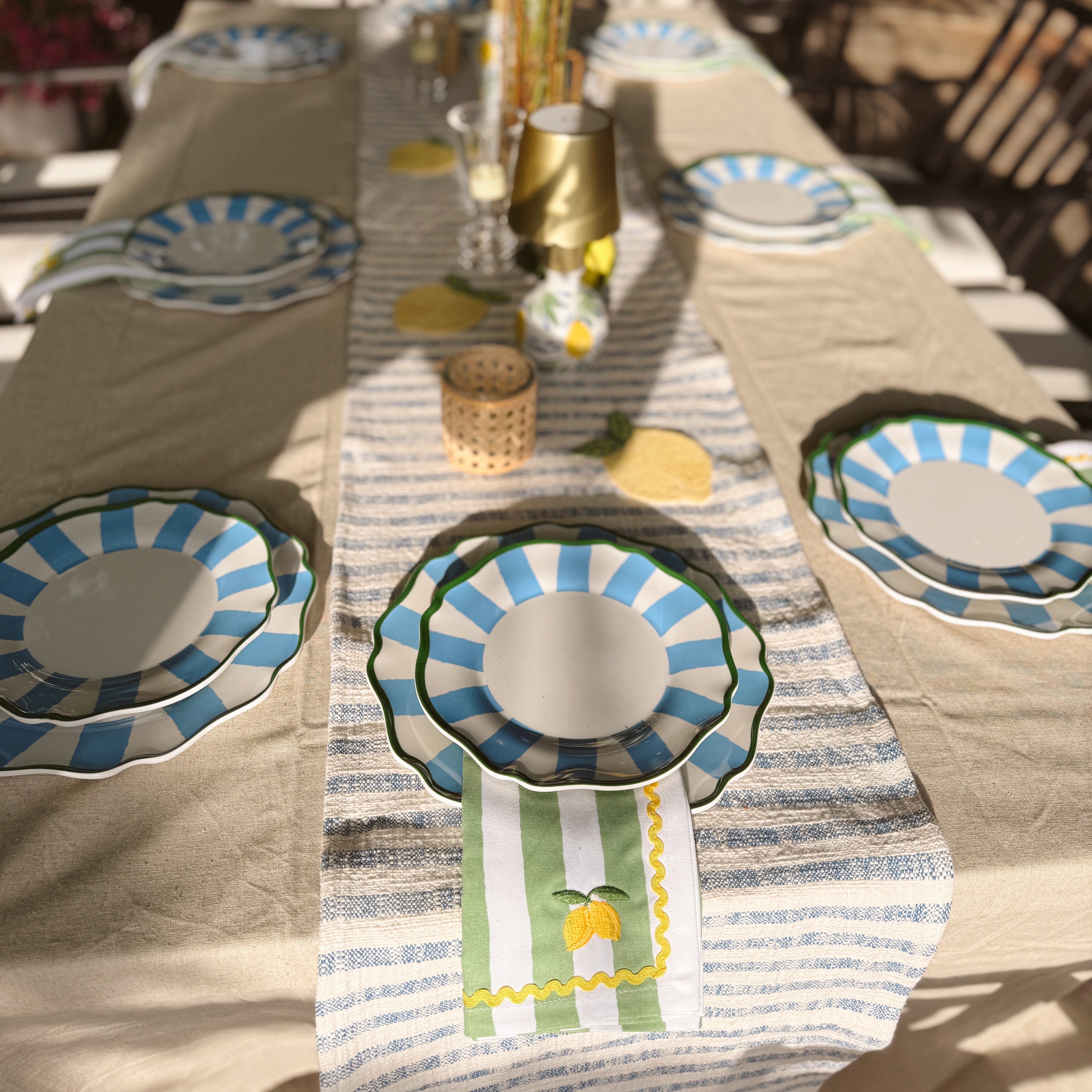 Amalfi Afternoon Tablescape