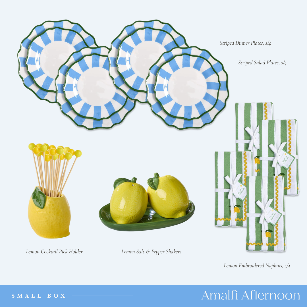 Amalfi Afternoon Tablescape